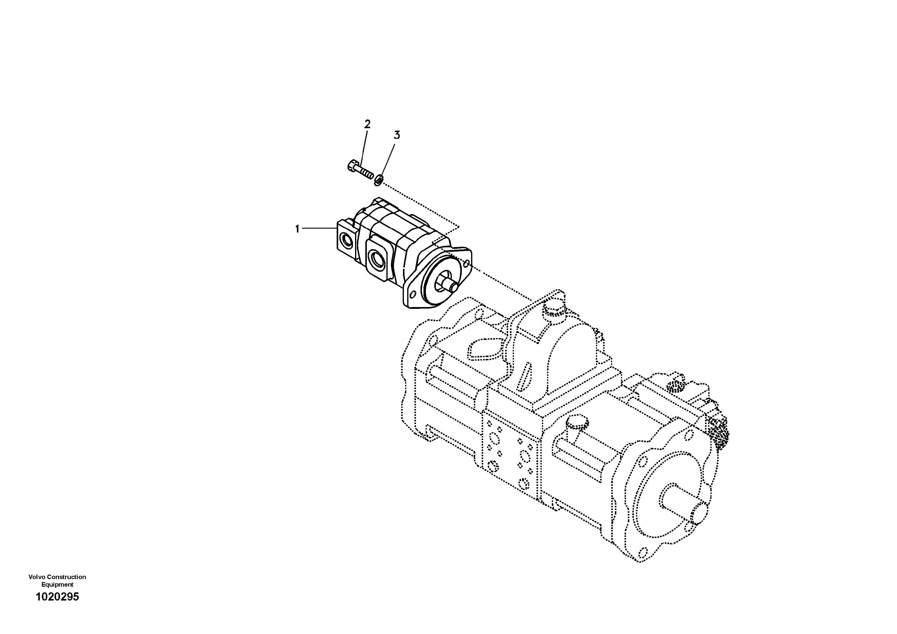 Схема запчастей Volvo EC330B - 22128 Гидравлика, установка насоса масляного охлаждения EC330B SER NO INT 10713- EU&NA 80001-