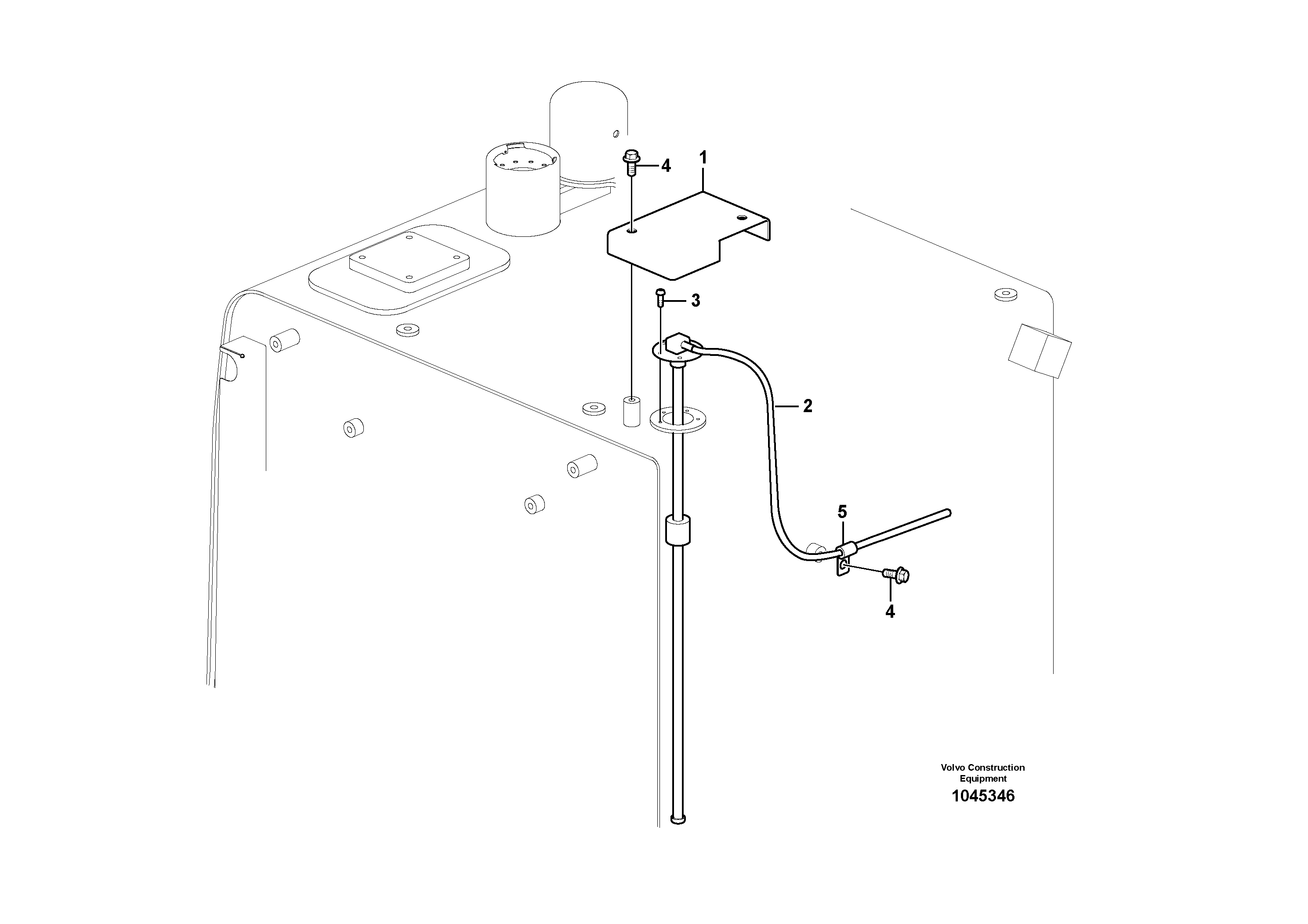 Схема запчастей Volvo EC330B - 63780 Electrical sensor EC330B PRIME S/N 15001-