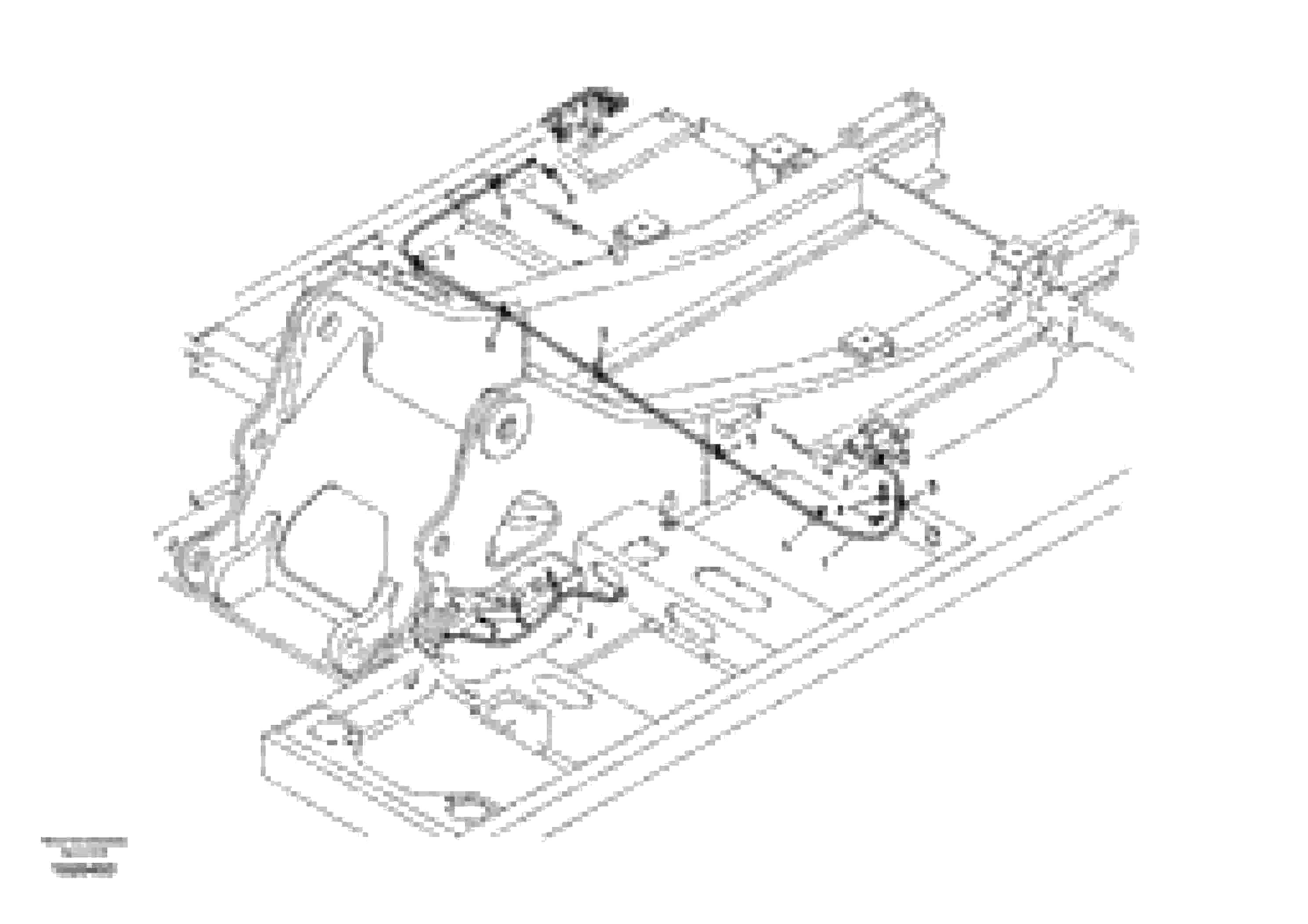Схема запчастей Volvo EC330B - 21277 Cable and wire harness for clamshell bucket EC330B SER NO INT 10713- EU&NA 80001-