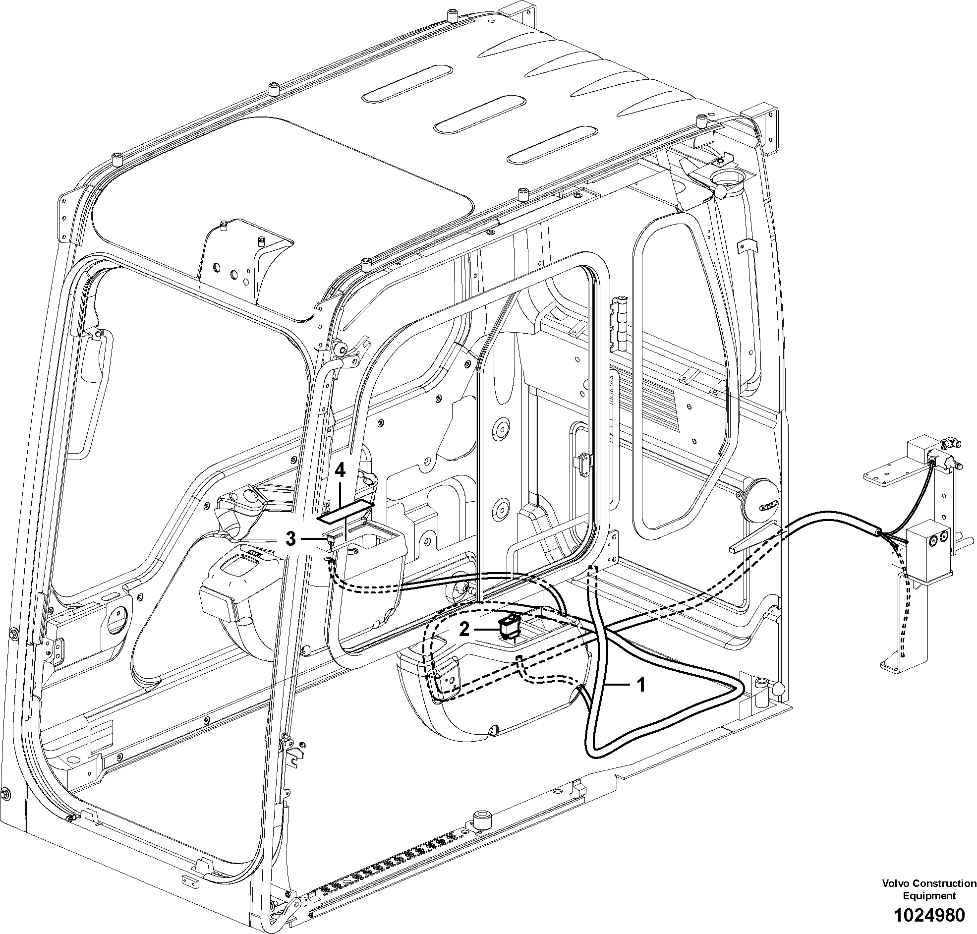 Схема запчастей Volvo EC330B - 22968 Reversible fan EC330B SER NO INT 10713- EU&NA 80001-