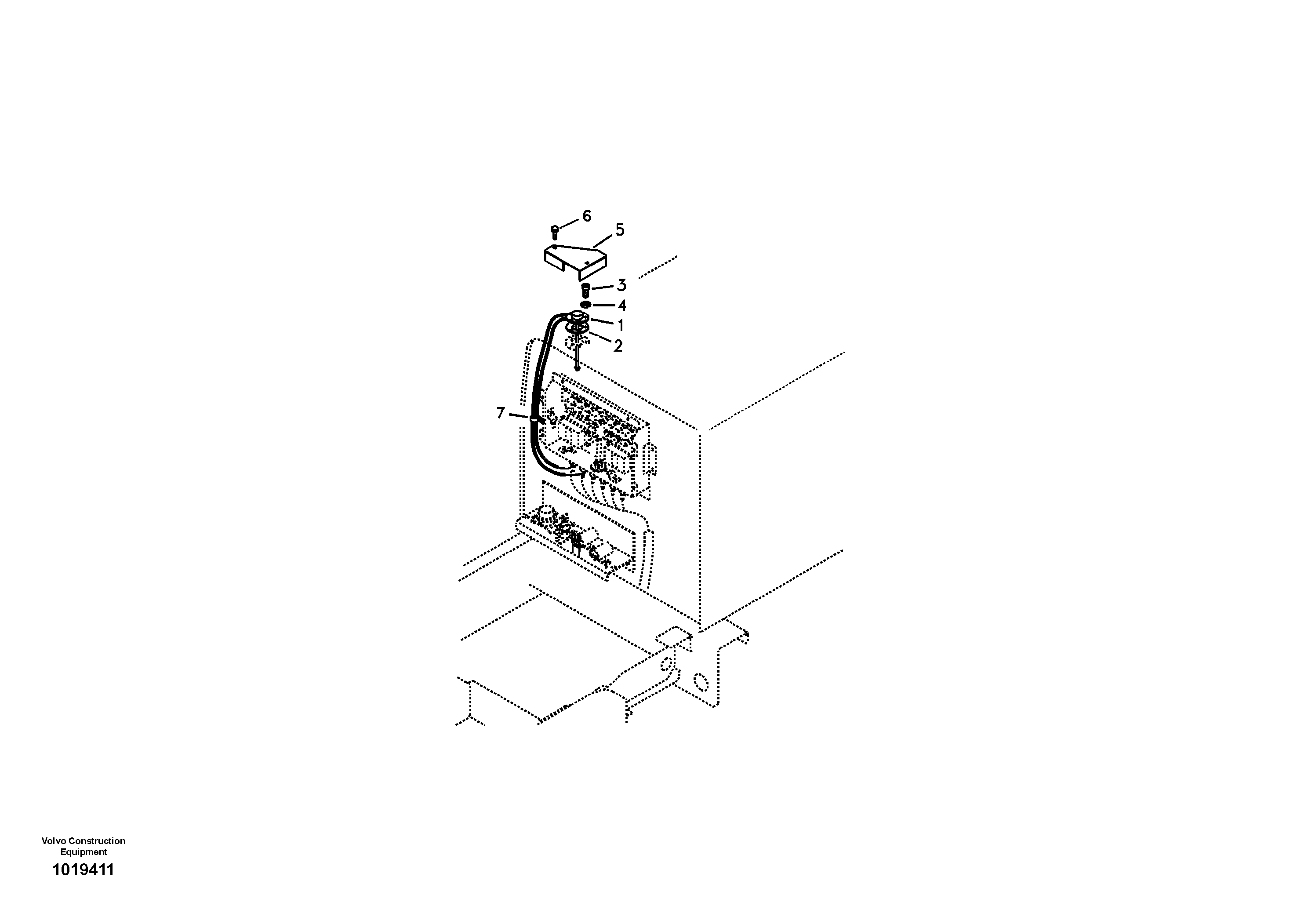 Схема запчастей Volvo EC330B - 23366 Electrical sensor EC330B SER NO INT 10713- EU&NA 80001-