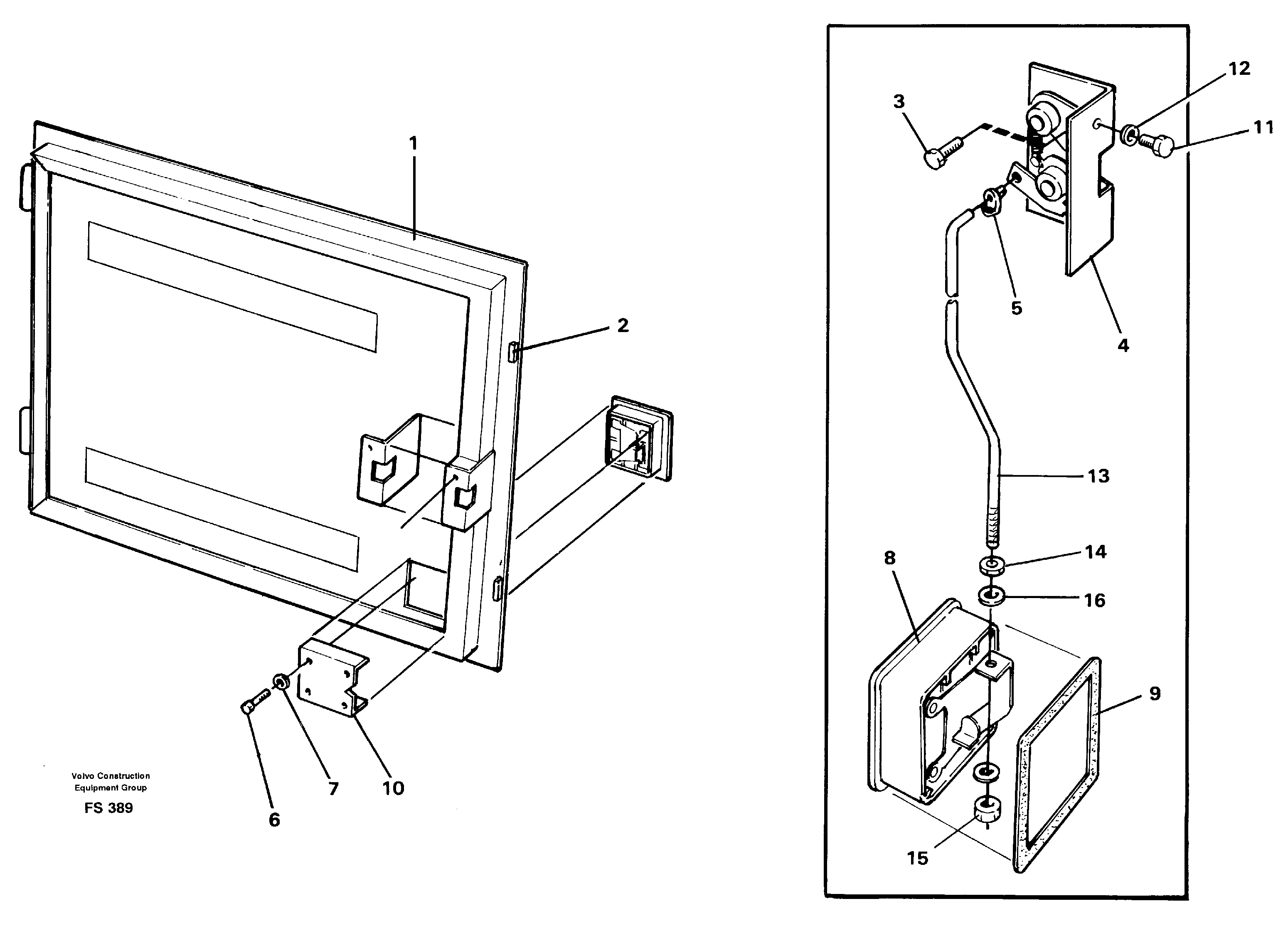 Схема запчастей Volvo EC420 - 1022 Door - Cab elevated by 1220 Mm EC420 ?KERMAN ?KERMAN EC420 SER NO - 1550