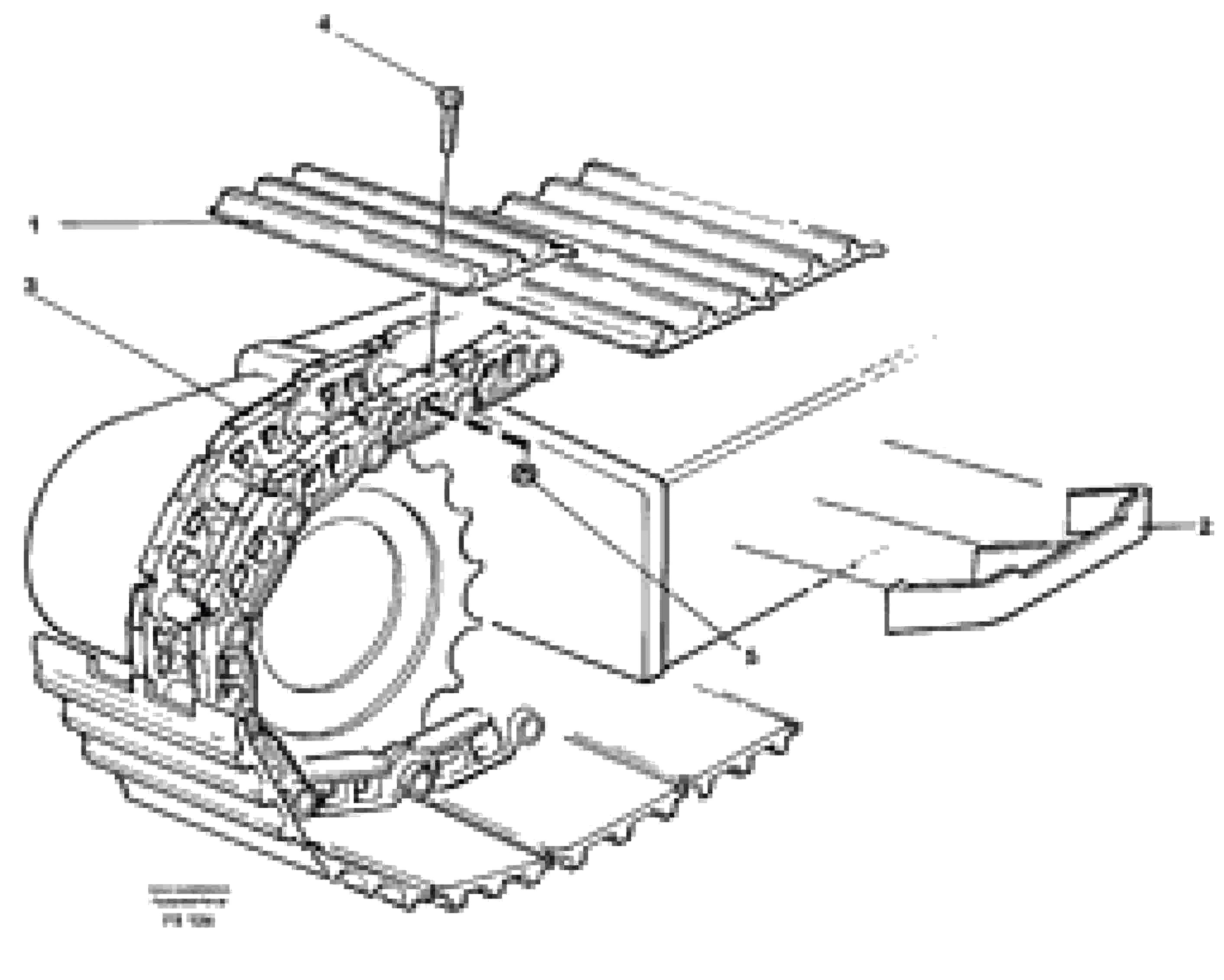 Схема запчастей Volvo EC420 - 49578 Crawlers EC420 ?KERMAN ?KERMAN EC420 SER NO - 1550