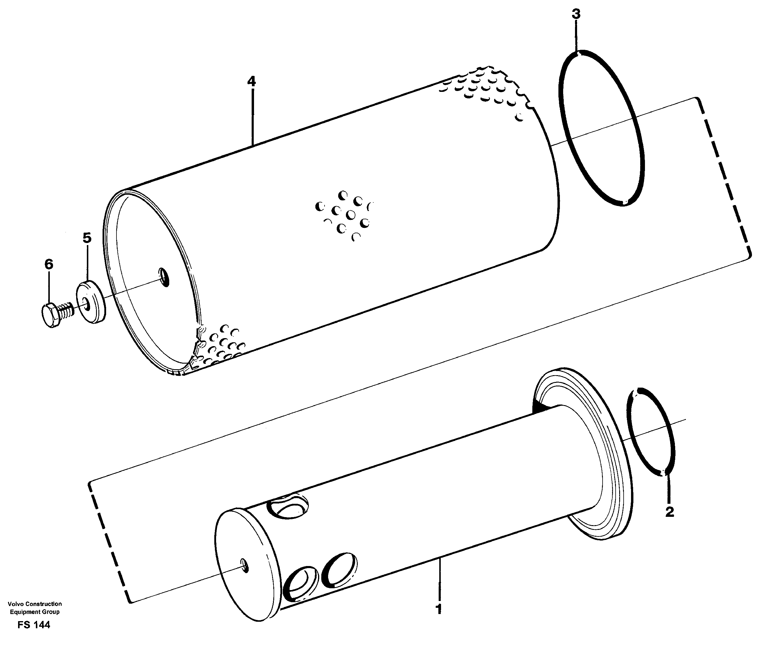 Схема запчастей Volvo EC420 - 49601 Return strainer EC420 ?KERMAN ?KERMAN EC420 SER NO - 1550
