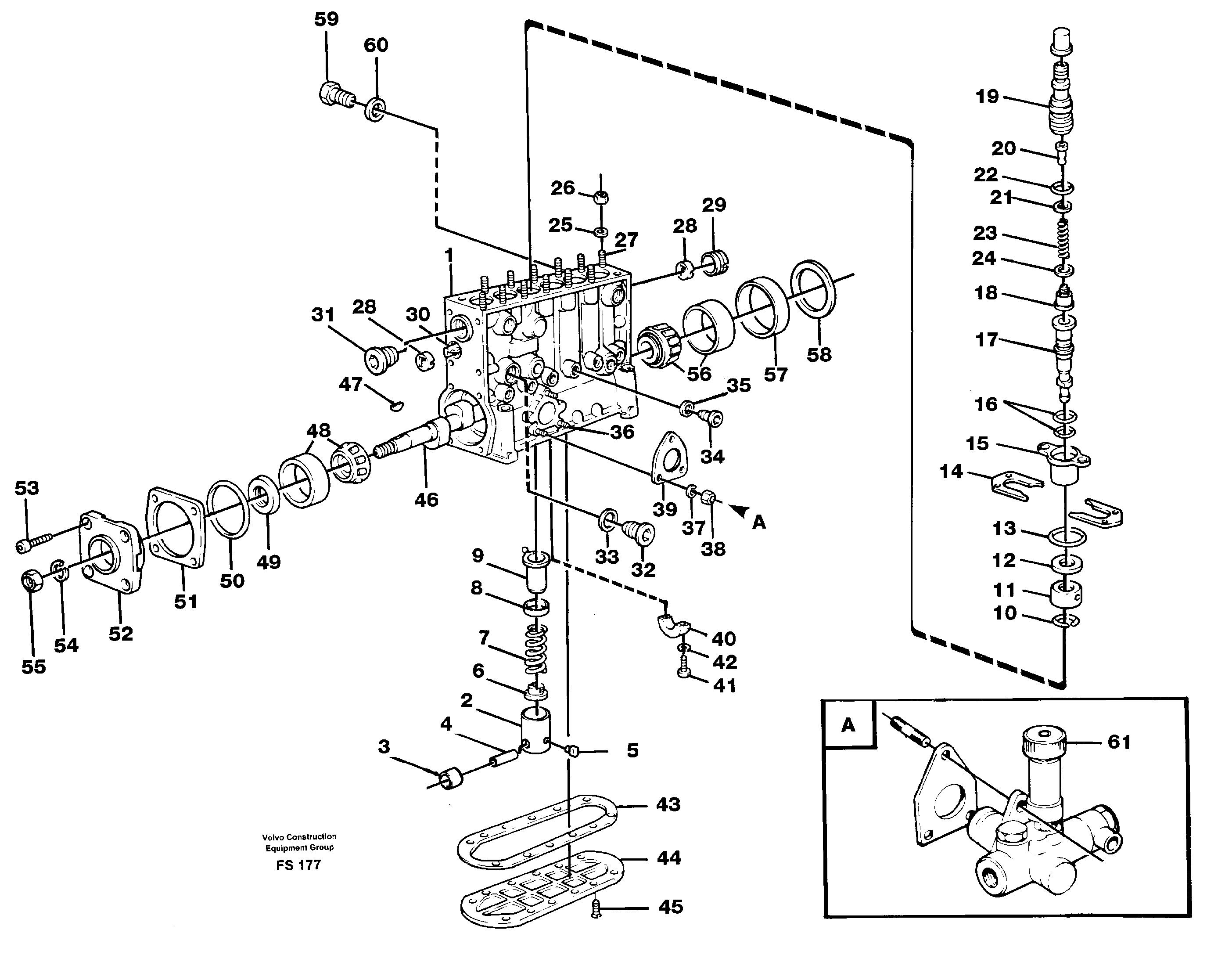 Схема запчастей Volvo EC420 - 89630 Насос EC420 ?KERMAN ?KERMAN EC420 SER NO - 1550