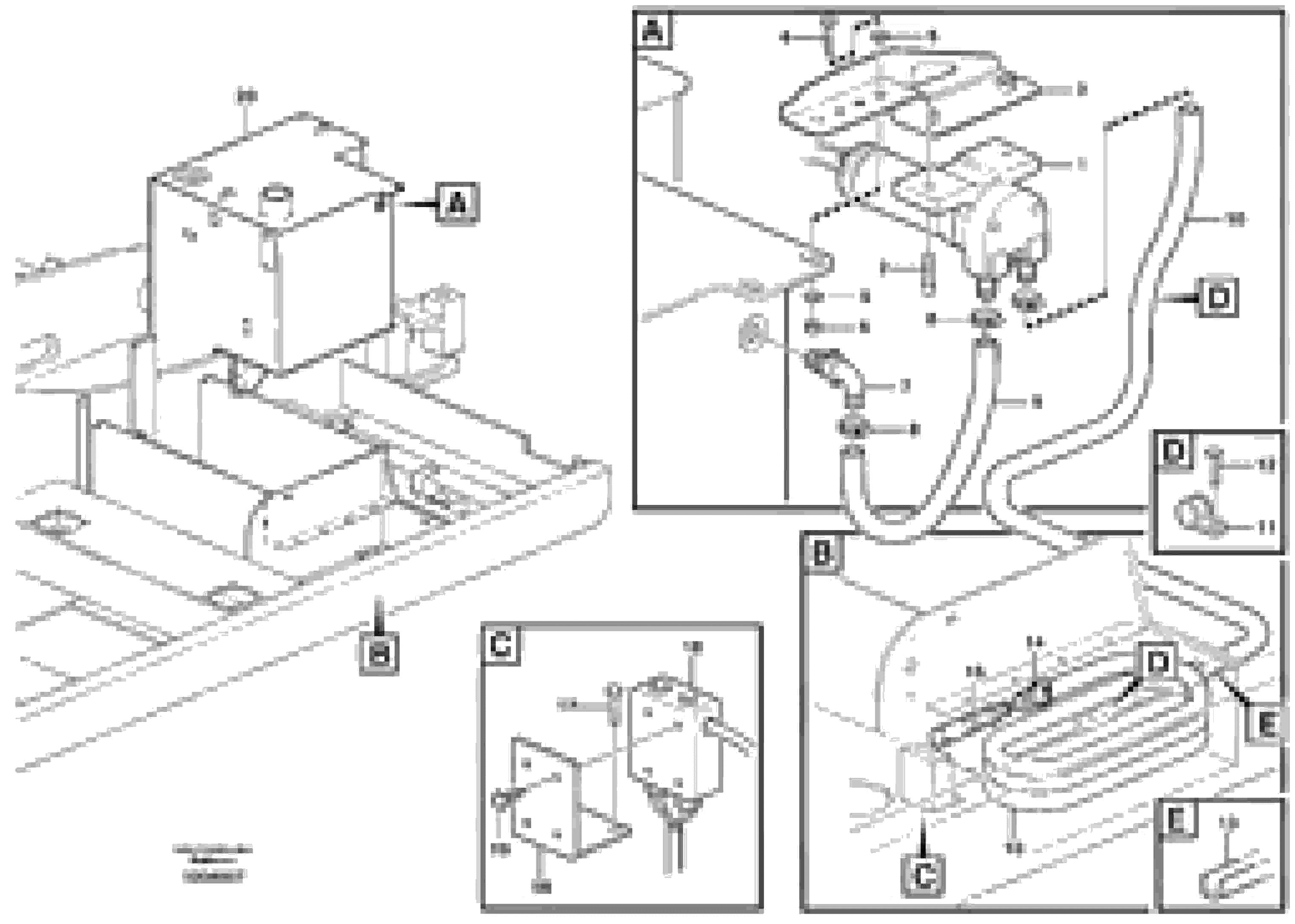 Схема запчастей Volvo EW140B - 68184 Fuel filling pump, electrical EW140B