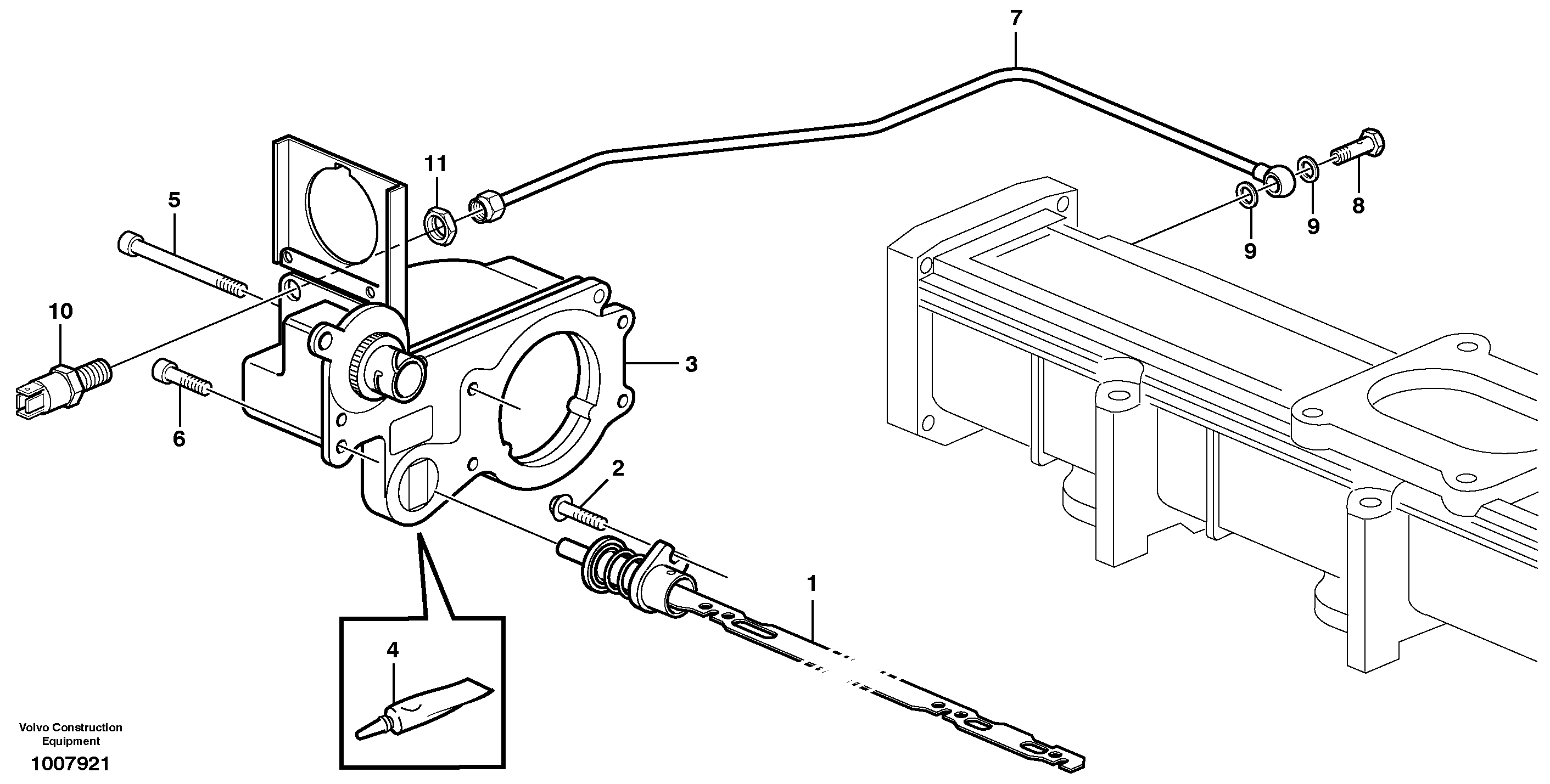 Схема запчастей Volvo EW140B - 44029 Regulator EW140B