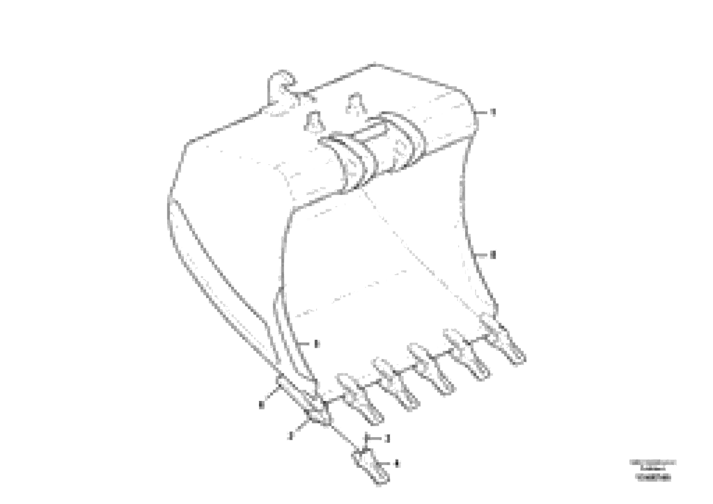 Схема запчастей Volvo EC180B - 12863 Buckets for Quickfit ATTACHMENTS ATTACHMENTS EXCAVATORS BUCKETS&HAMMERS, GEN. B/C