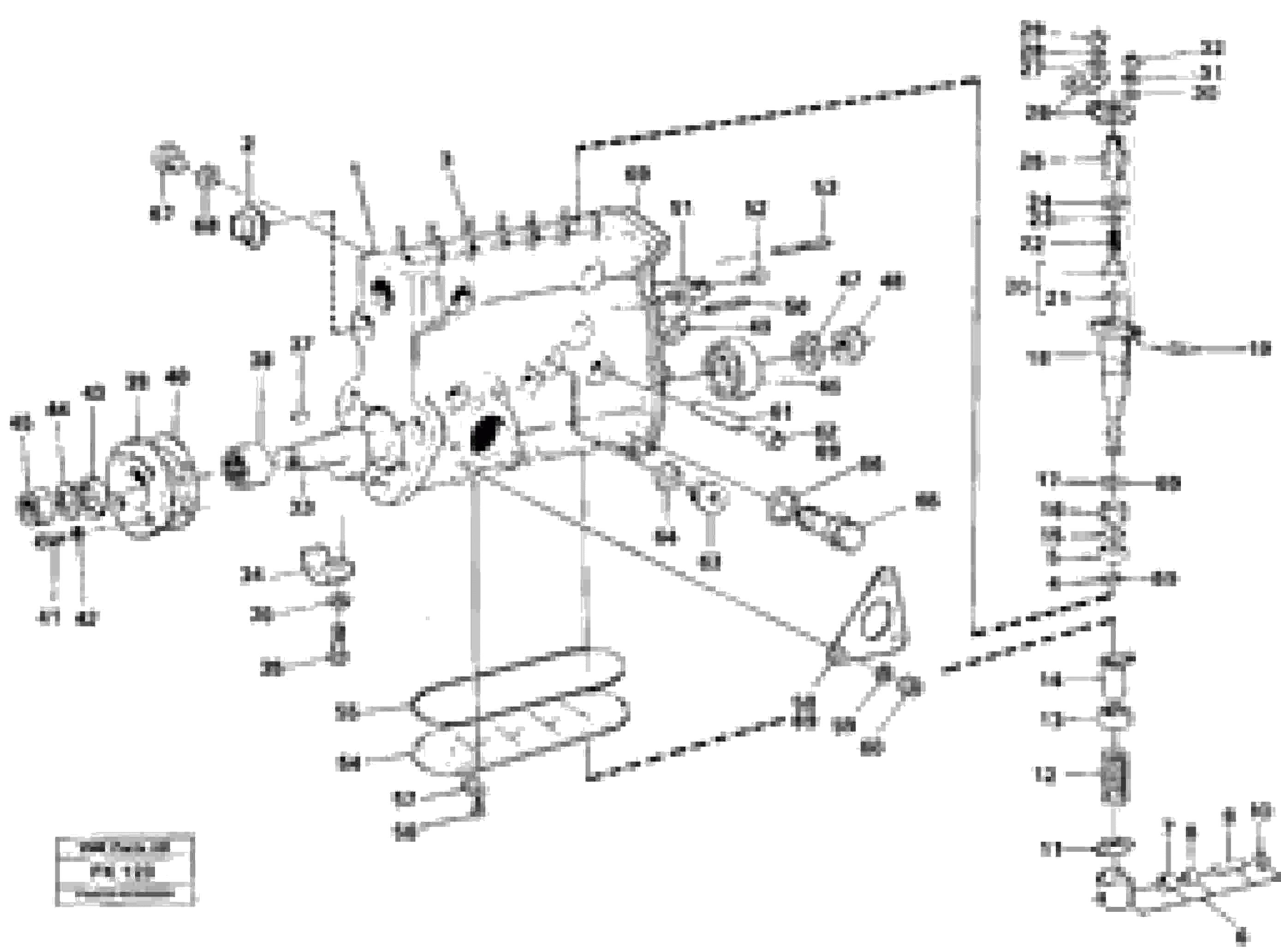 Схема запчастей Volvo EW200 - 89379 Насос EW200 ?KERMAN ?KERMAN EW200