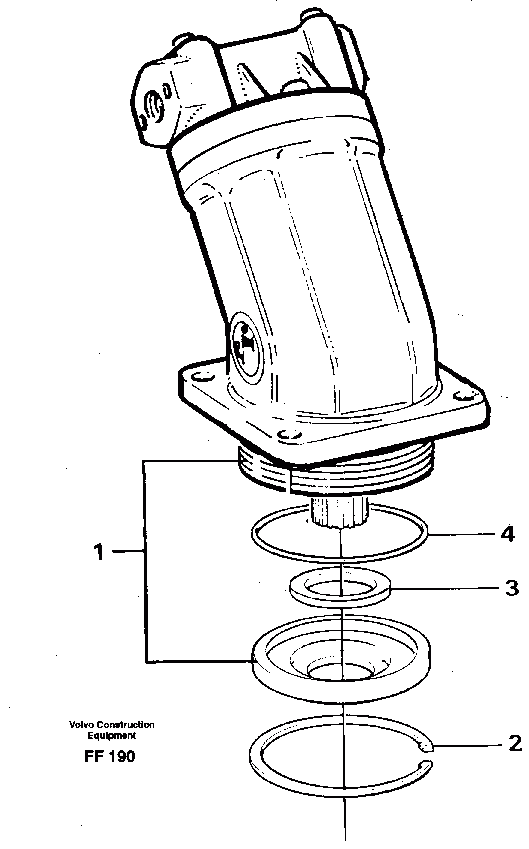 Схема запчастей Volvo EC130C - 31839 Hydraulic motor, slew EC130C ?KERMAN ?KERMAN EC130C SER NO - 220