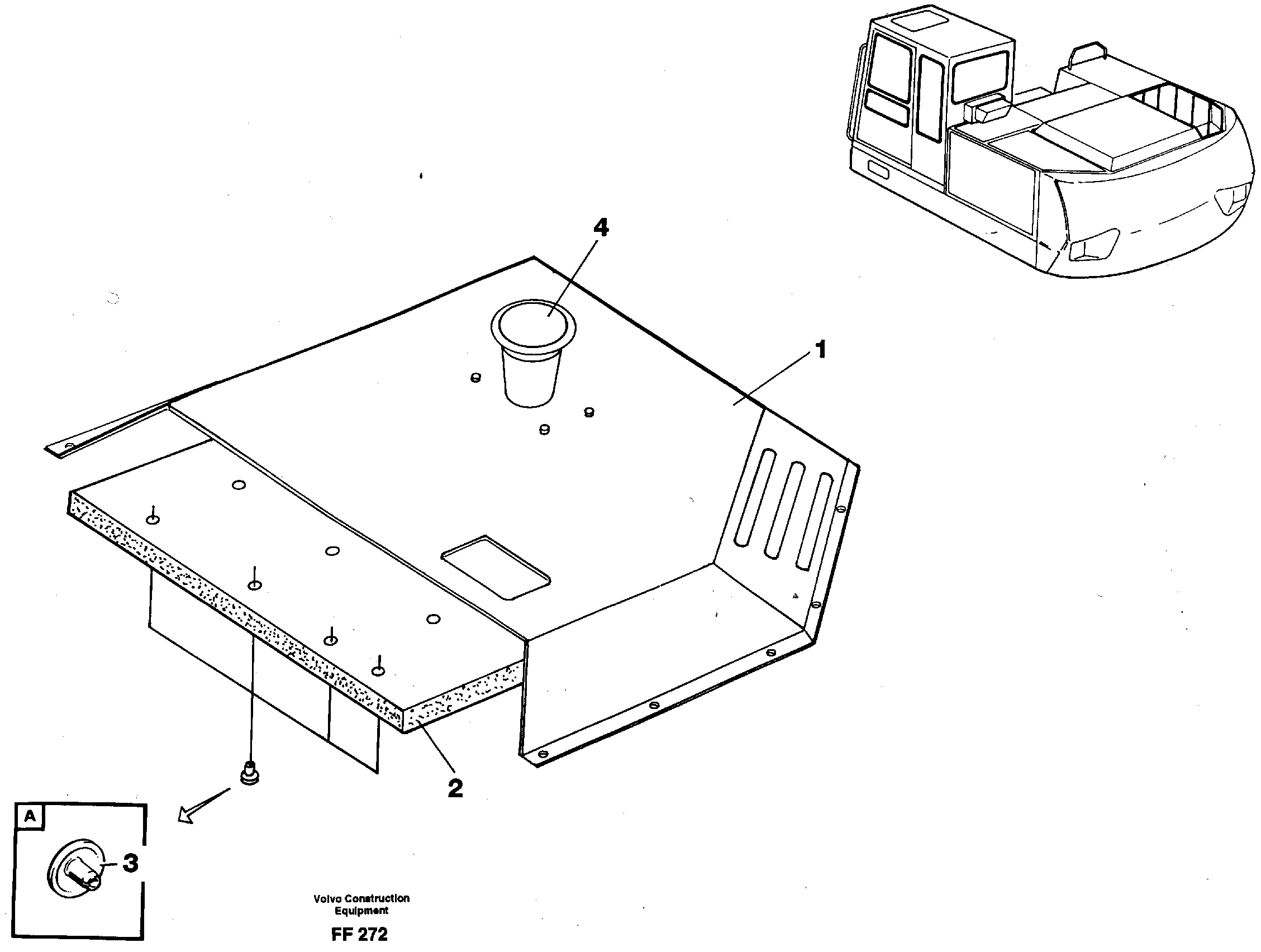 Схема запчастей Volvo EC130C - 31503 Hatch, air filter EC130C ?KERMAN ?KERMAN EC130C SER NO - 220