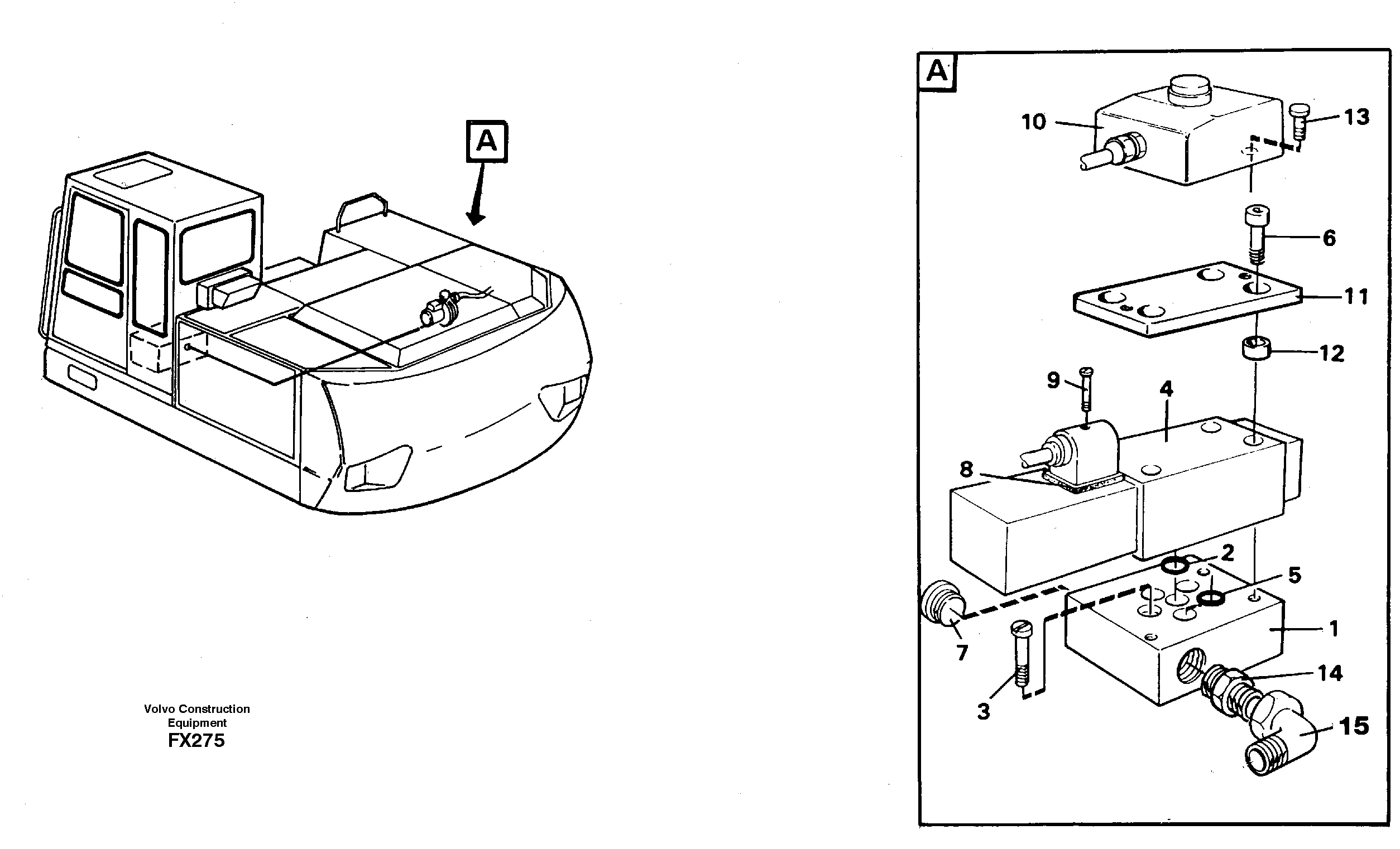 Схема запчастей Volvo EC130C - 16812 Overfilling guard EC130C SER NO 221-