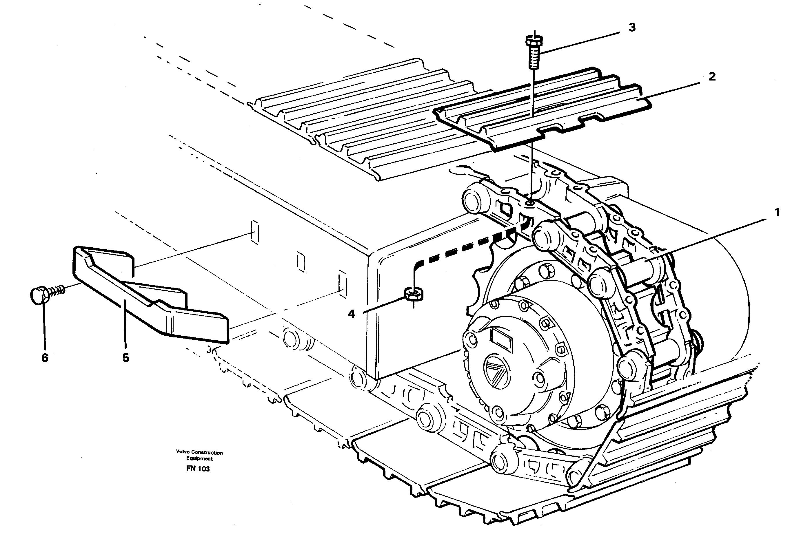 Схема запчастей Volvo EC150C - 34090 Crawlers EC150C ?KERMAN ?KERMAN EC150C SER NO - 253