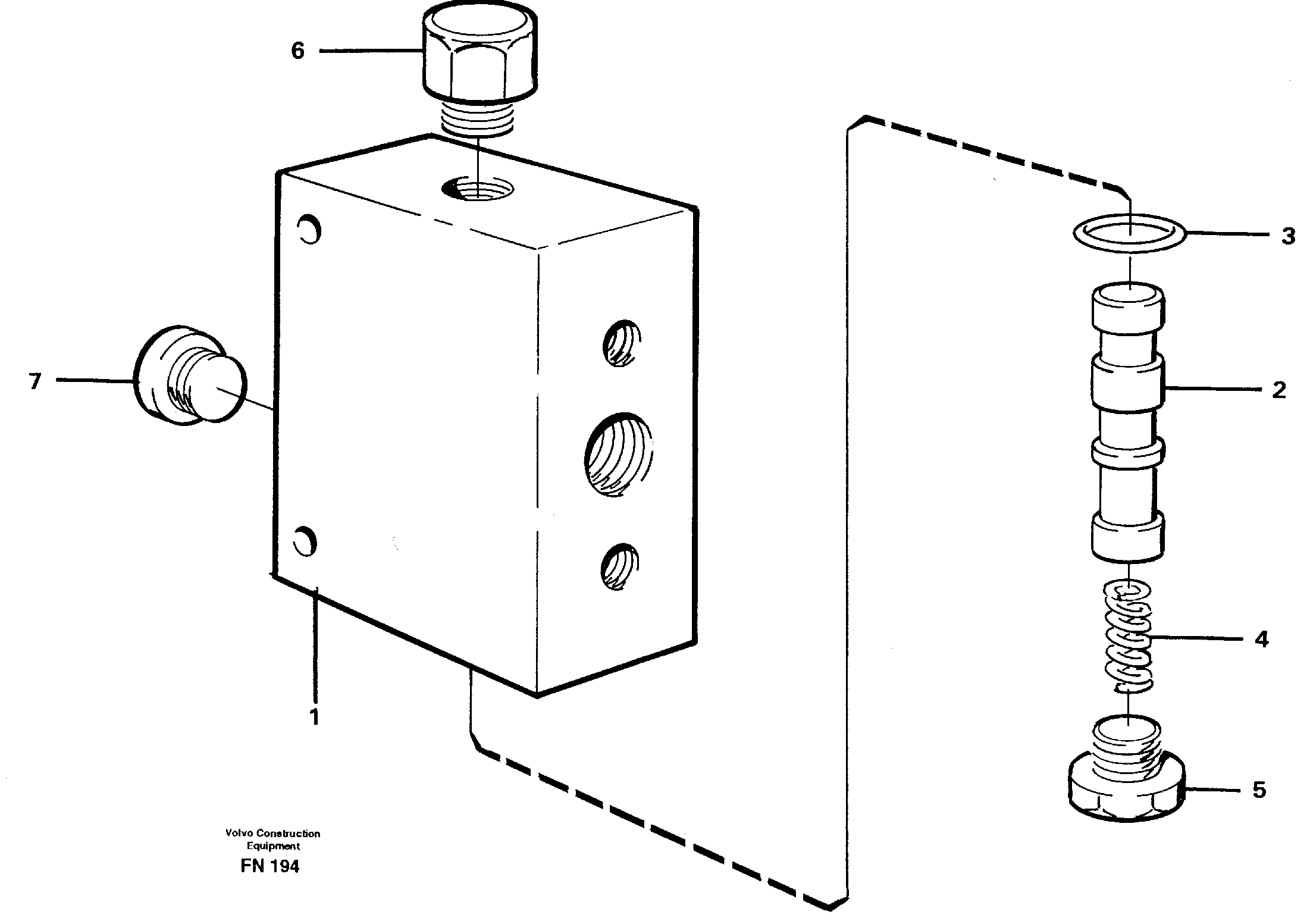 Схема запчастей Volvo EC150C - 8578 Valve,crawlerbrake EC150C ?KERMAN ?KERMAN EC150C SER NO - 253