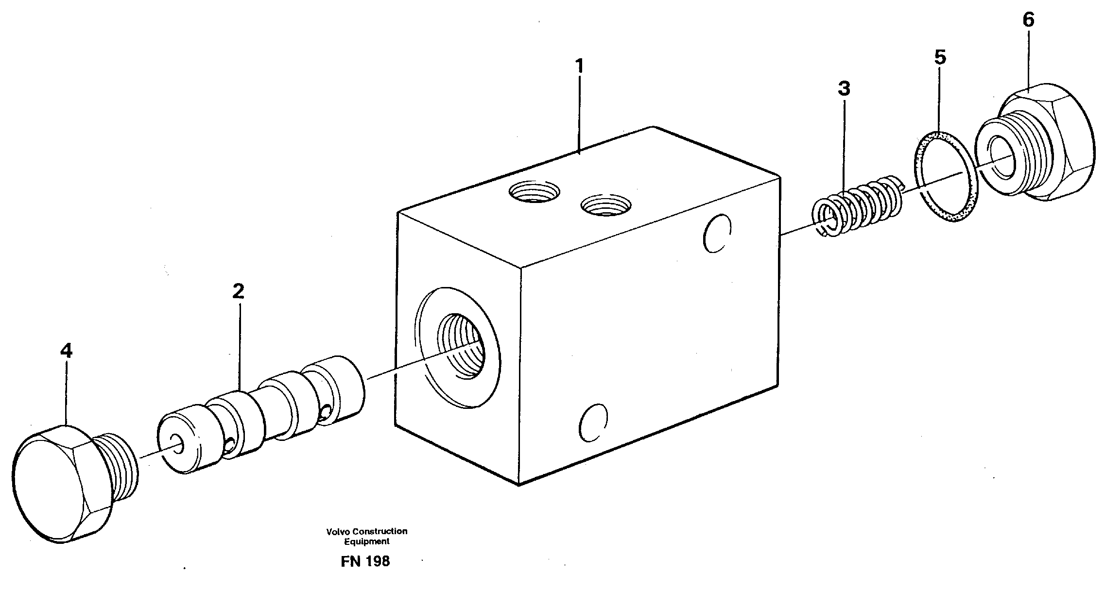 Схема запчастей Volvo EC150C - 33715 Valve,crawlerbrake EC150C ?KERMAN ?KERMAN EC150C SER NO - 253