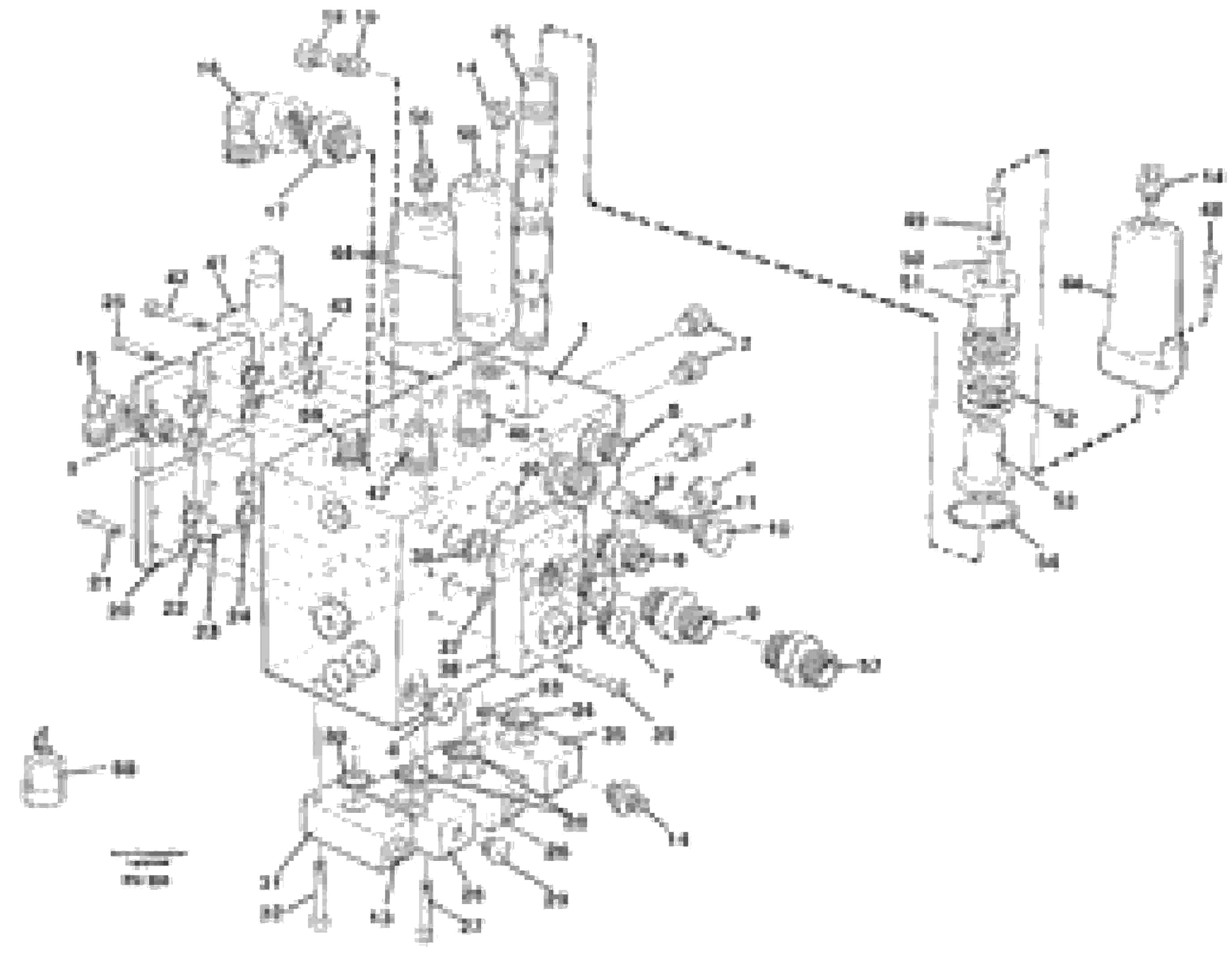 Схема запчастей Volvo EC150C - 58854 Slew valve assembly EC150C ?KERMAN ?KERMAN EC150C SER NO - 253