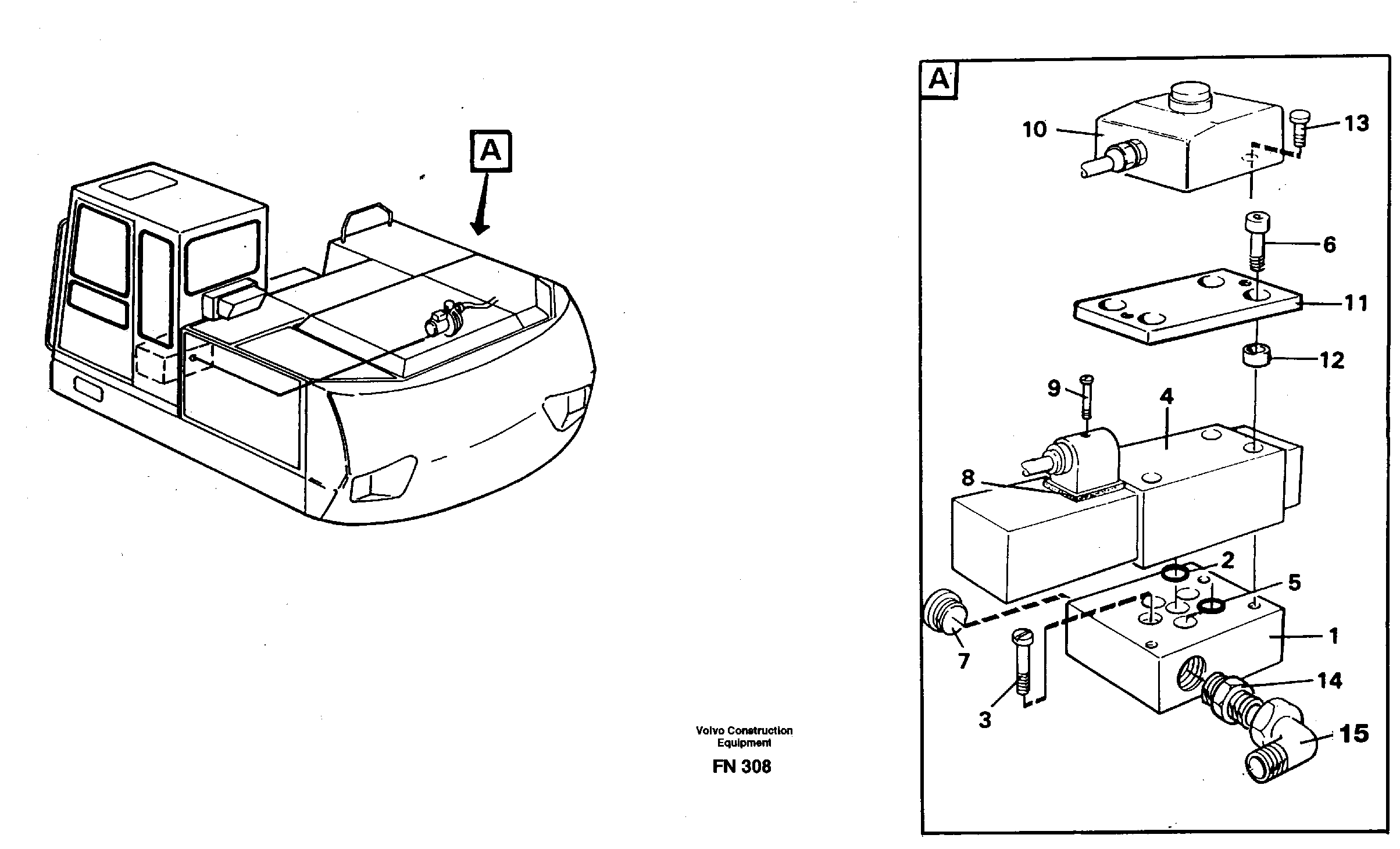 Схема запчастей Volvo EC150C - 6738 Overfilling guard EC150C ?KERMAN ?KERMAN EC150C SER NO - 253