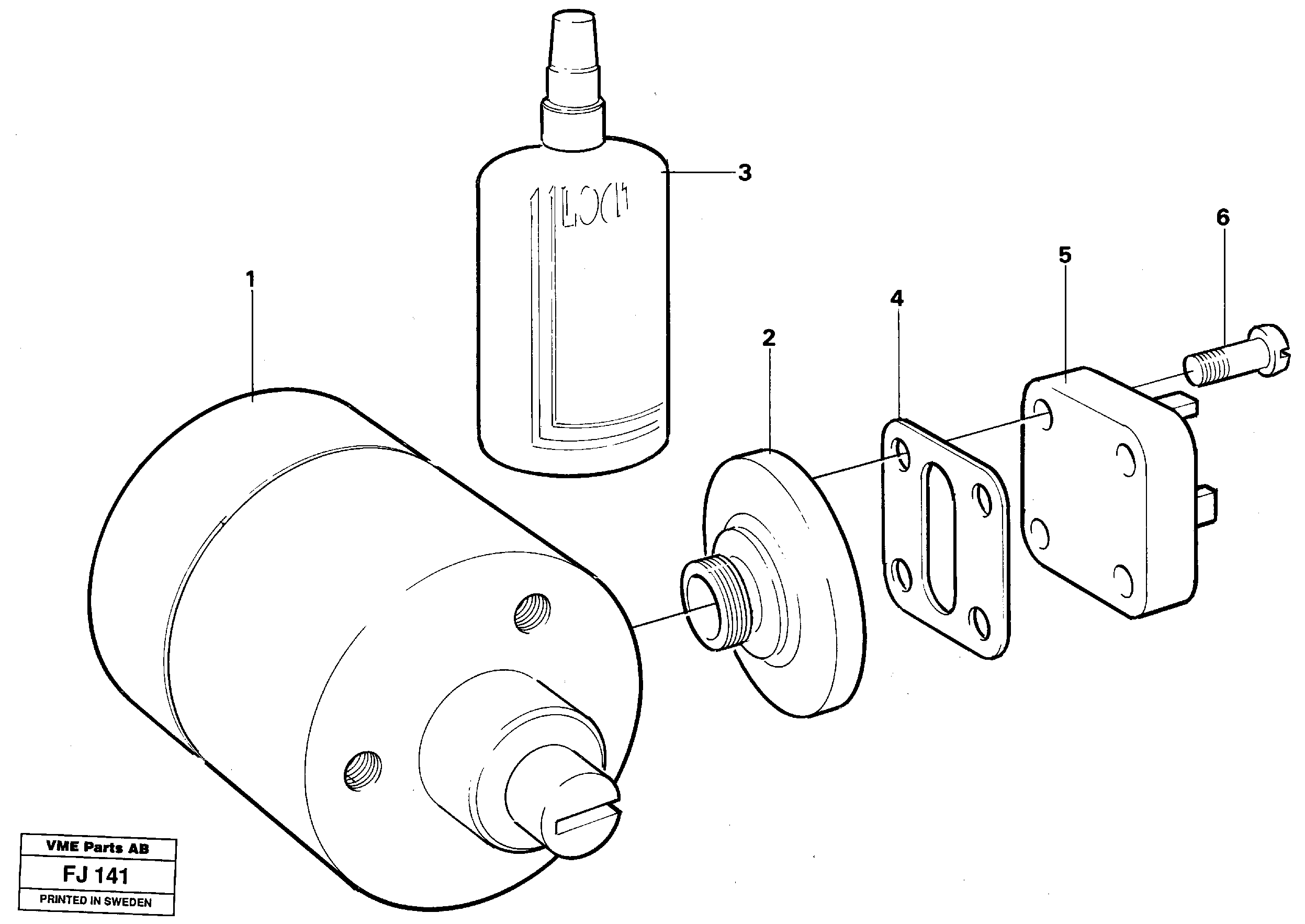 Схема запчастей Volvo EC200 - 15887 Potentiometer EC200 ?KERMAN ?KERMAN EC200