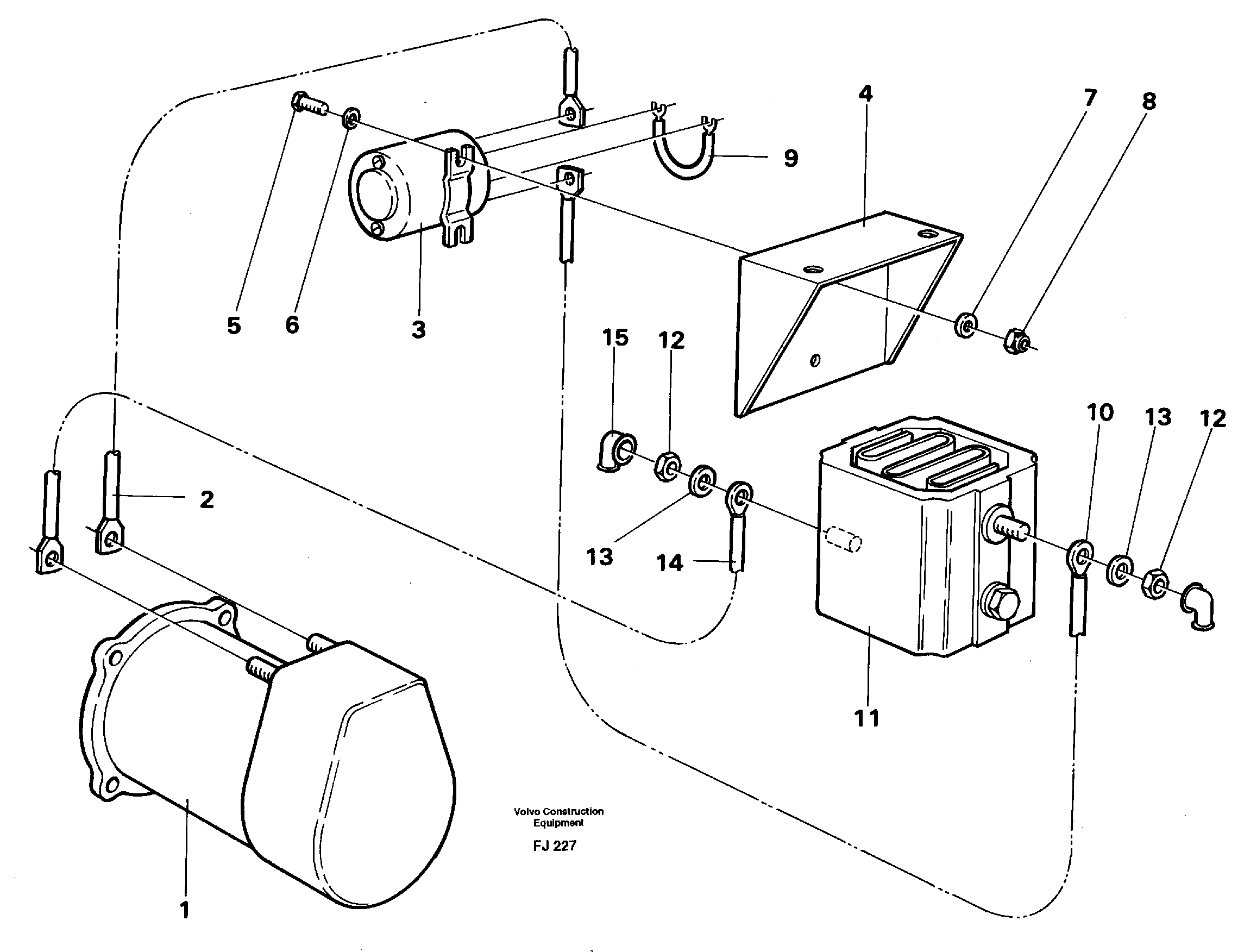 Схема запчастей Volvo EC200 - 36211 Starter element, assembly EC200 ?KERMAN ?KERMAN EC200