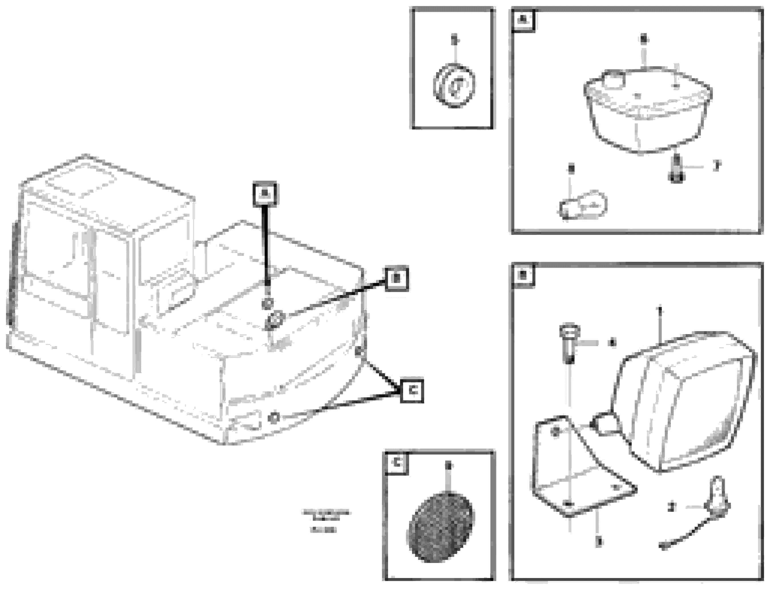 Схема запчастей Volvo EC200 - 3184 Lighting, rear EC200 ?KERMAN ?KERMAN EC200