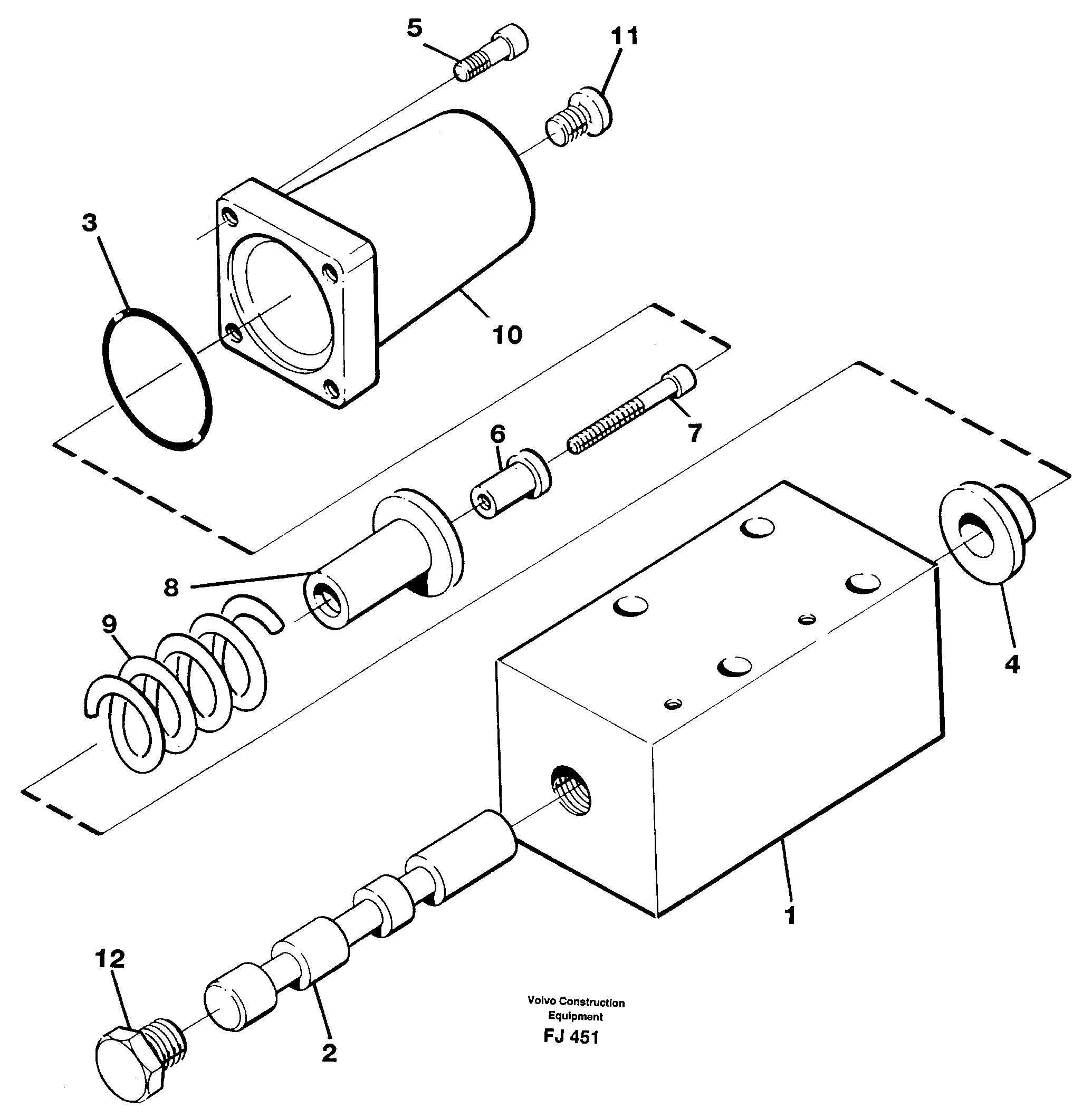 Схема запчастей Volvo EC200 - 106286 Float position valve EC200 ?KERMAN ?KERMAN EC200