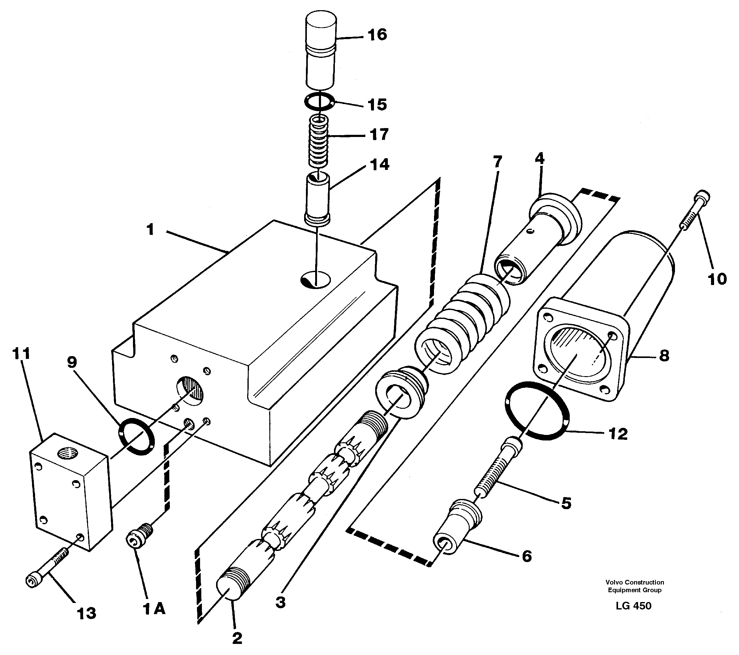 Схема запчастей Volvo EC200 - 102613 Four-way valve EC200 SER NO 2760-