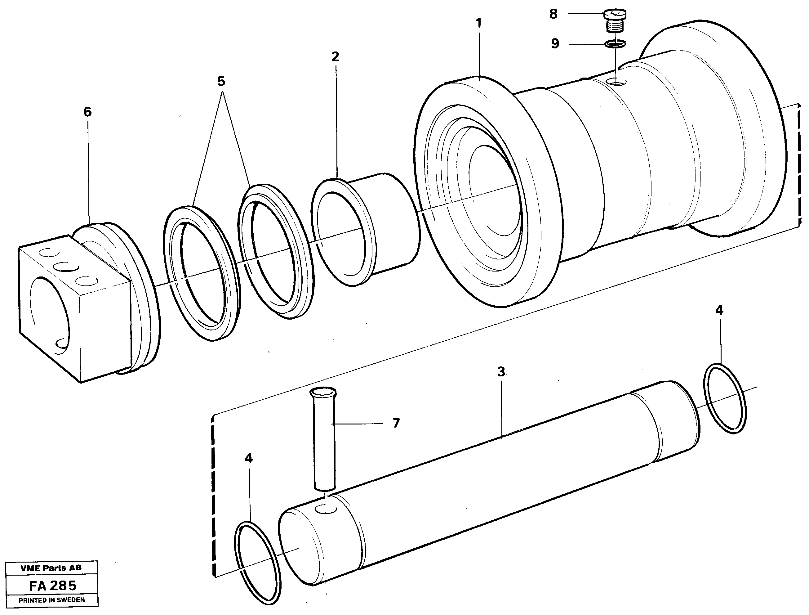 Схема запчастей Volvo EC230B - 32348 Bottom roller EC230B ?KERMAN ?KERMAN EC230B