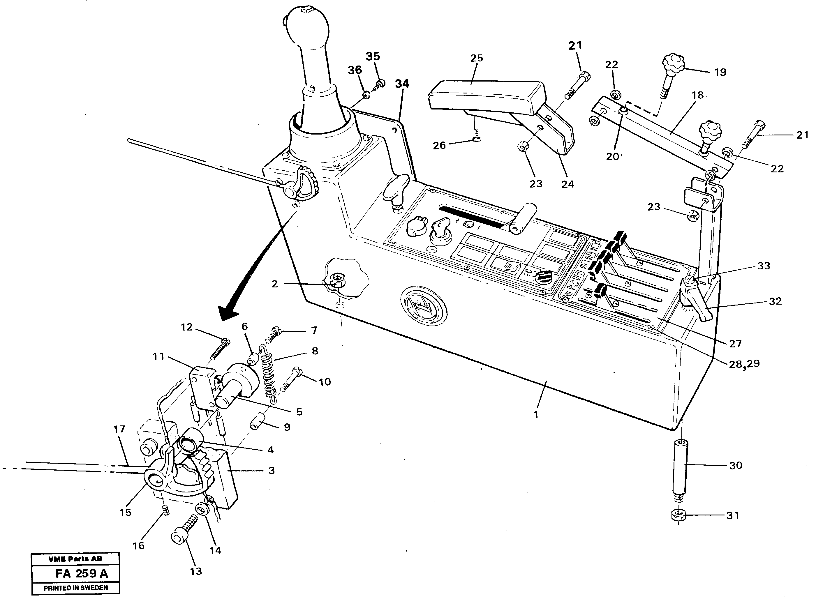 Схема запчастей Volvo EC230B - 30575 Side panel, Lh EC230B ?KERMAN ?KERMAN EC230B