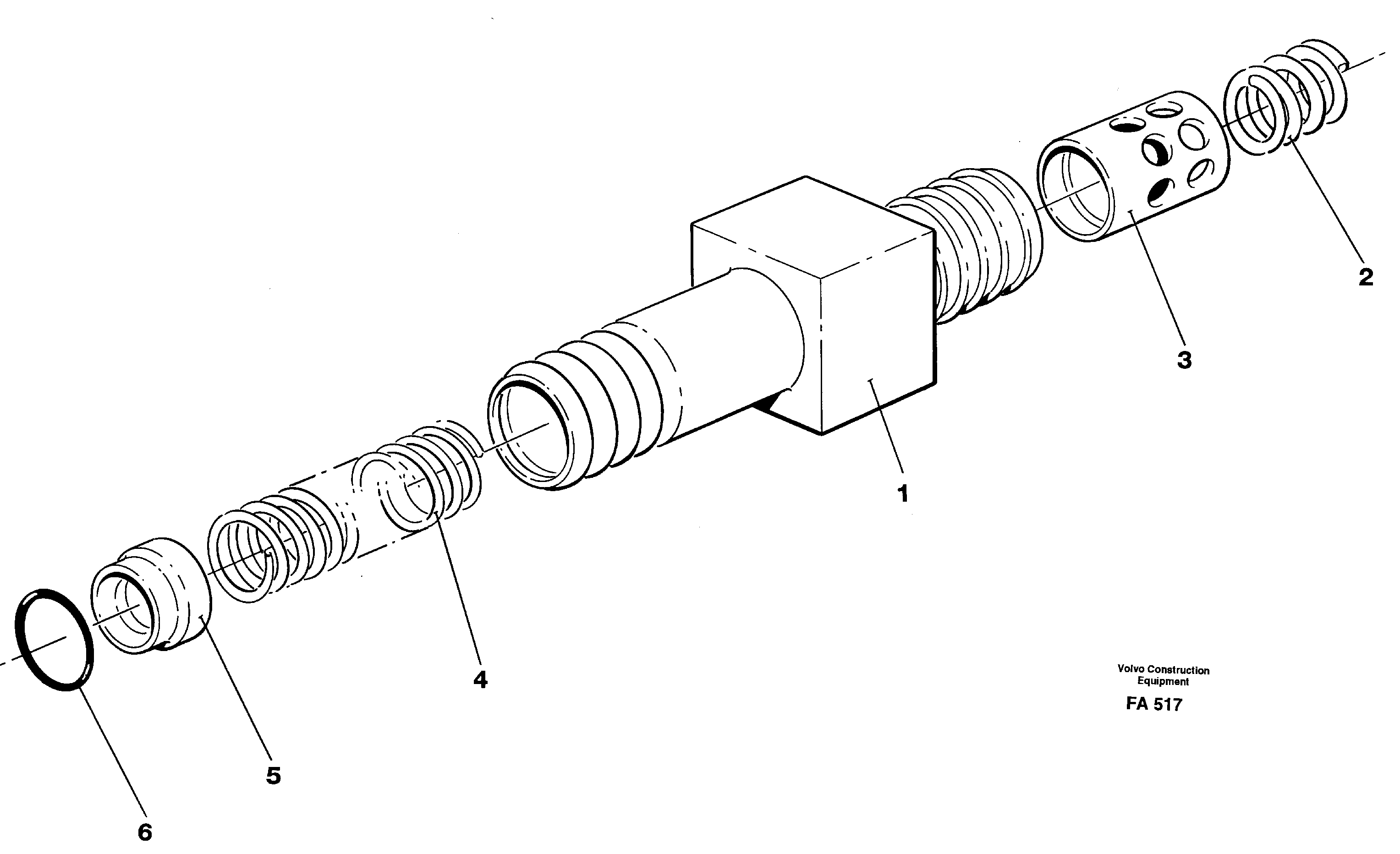 Схема запчастей Volvo EC230B - 27509 Thermostatic valve EC230B ?KERMAN ?KERMAN EC230B