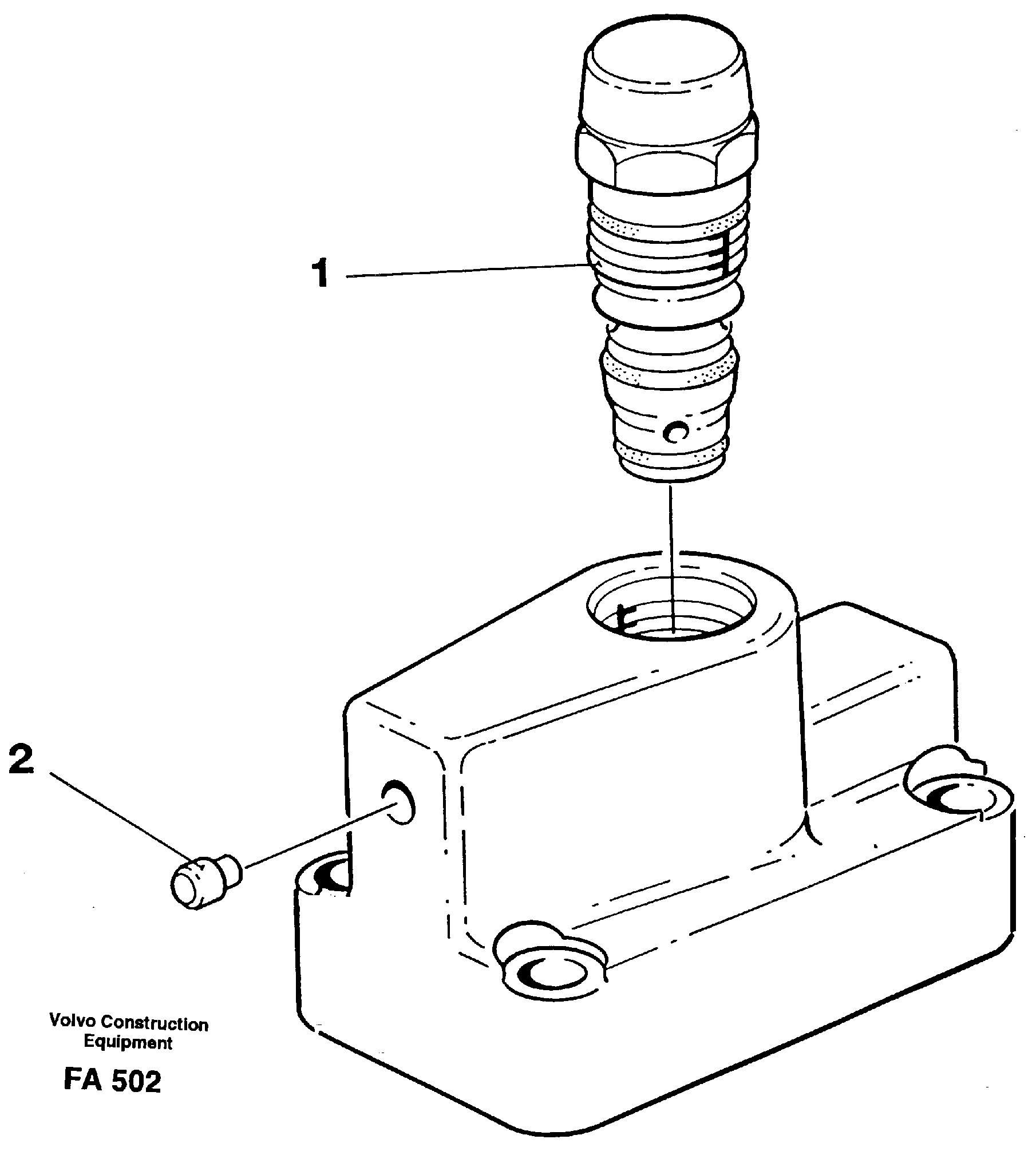 Схема запчастей Volvo EC230B - 27517 Pressure limiting valve EC230B ?KERMAN ?KERMAN EC230B