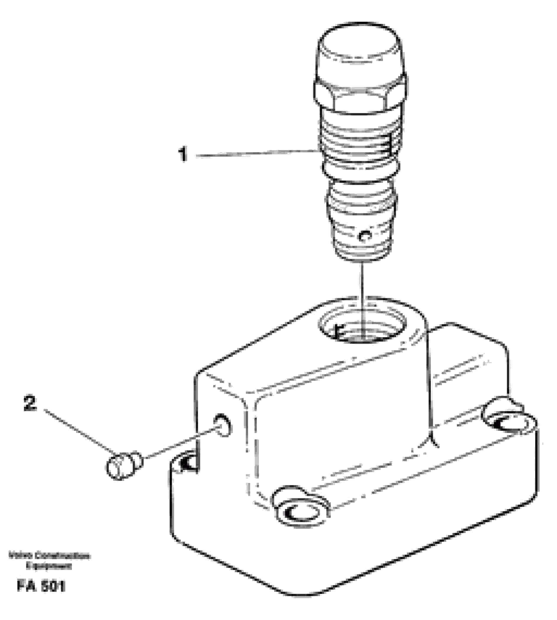 Схема запчастей Volvo EC230B - 27523 Pressure limiting valve EC230B ?KERMAN ?KERMAN EC230B