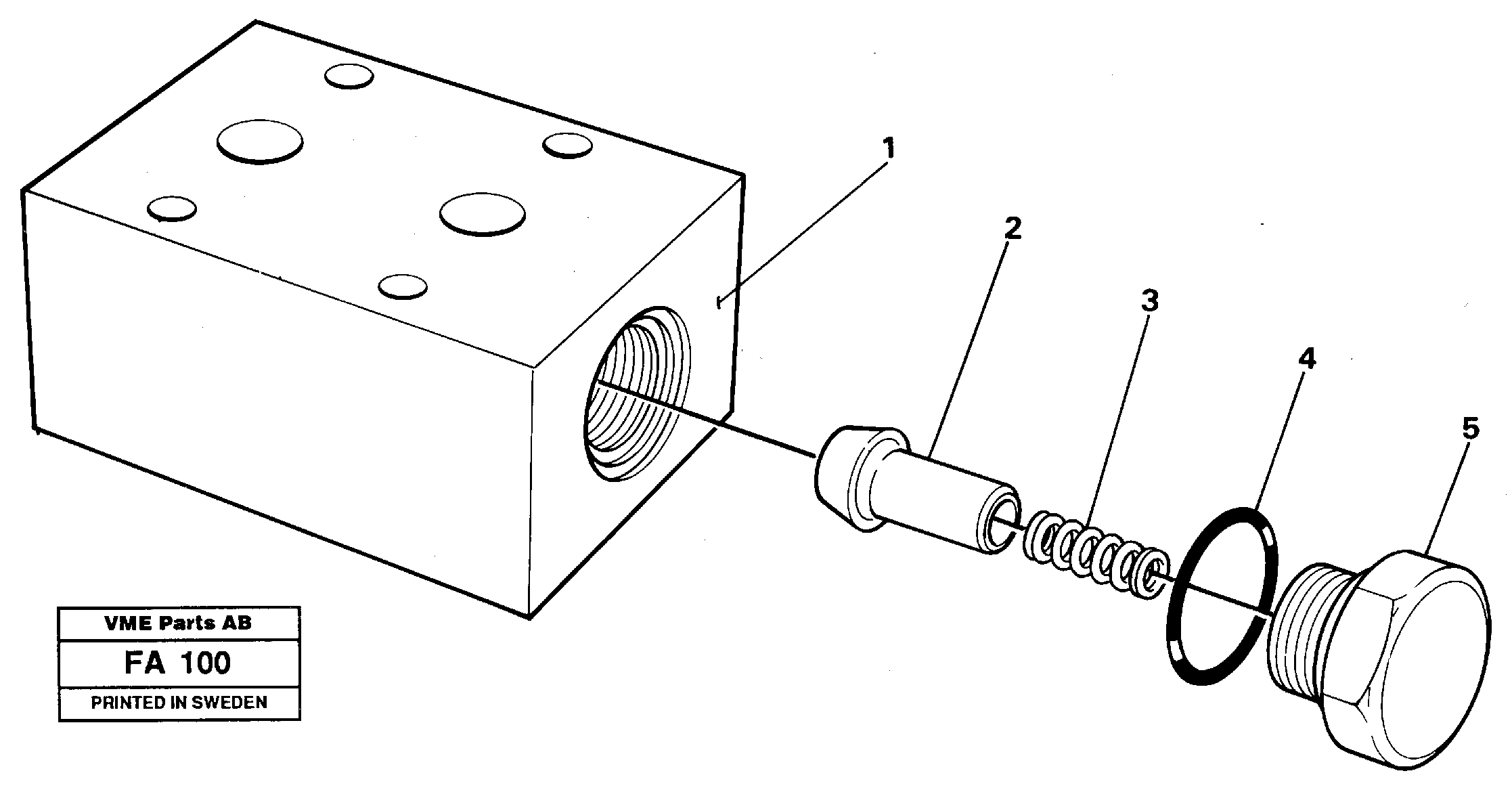 Схема запчастей Volvo EC230B - 34654 Anticavitation valve EC230B ?KERMAN ?KERMAN EC230B