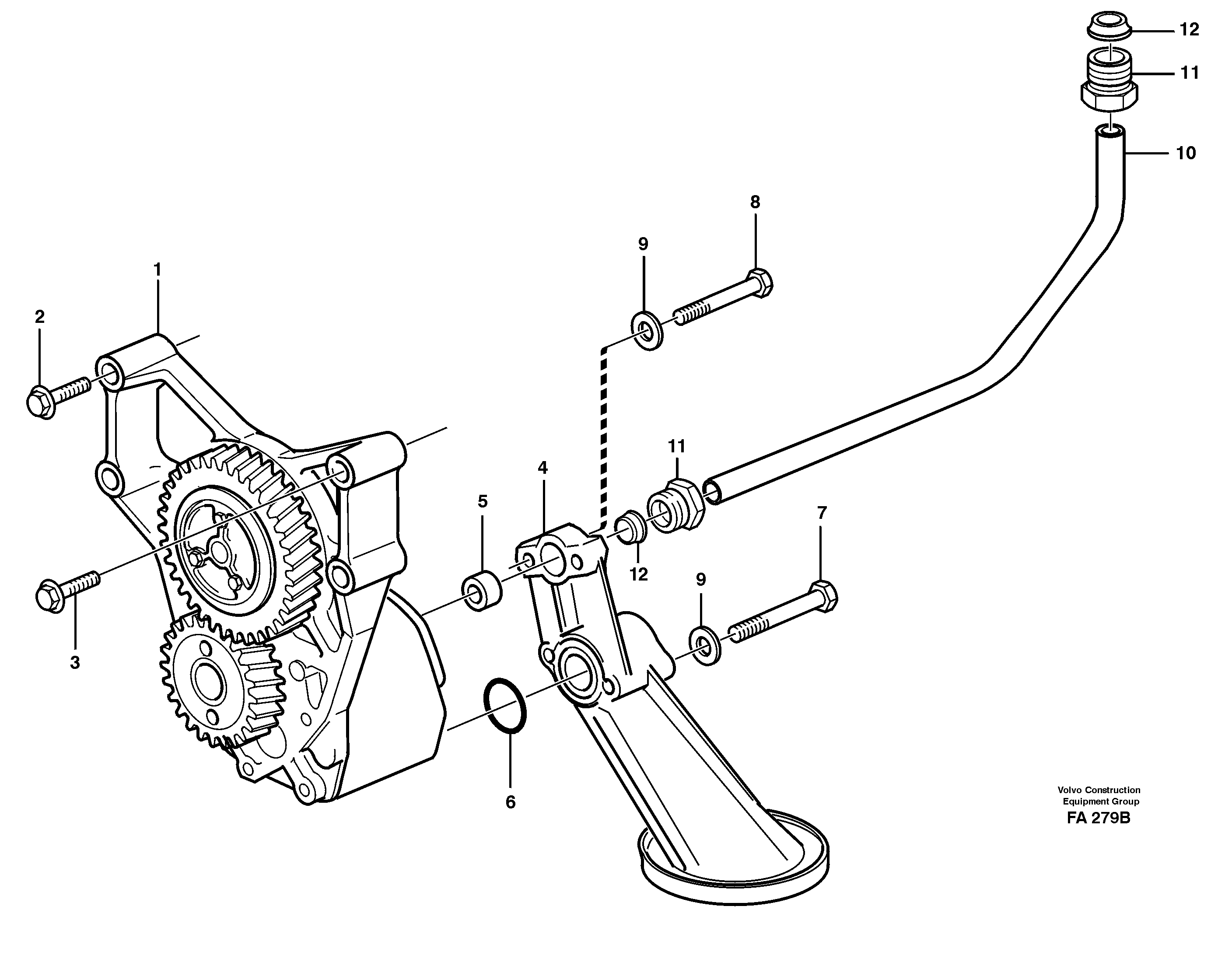 Схема запчастей Volvo EC230B - 104791 Система масляной смазки EC230B ?KERMAN ?KERMAN EC230B