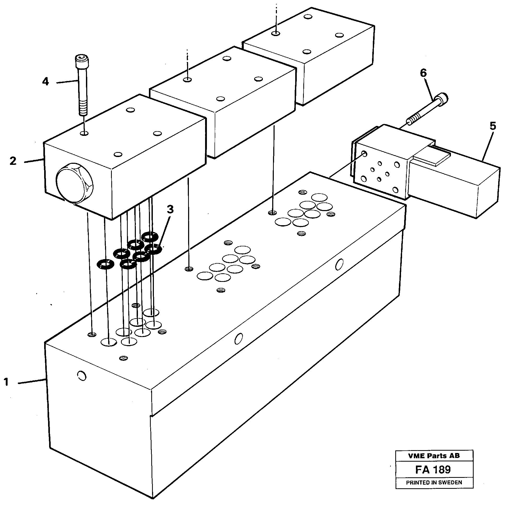 Схема запчастей Volvo EC230B - 39800 Speed control block EC230B ?KERMAN ?KERMAN EC230B