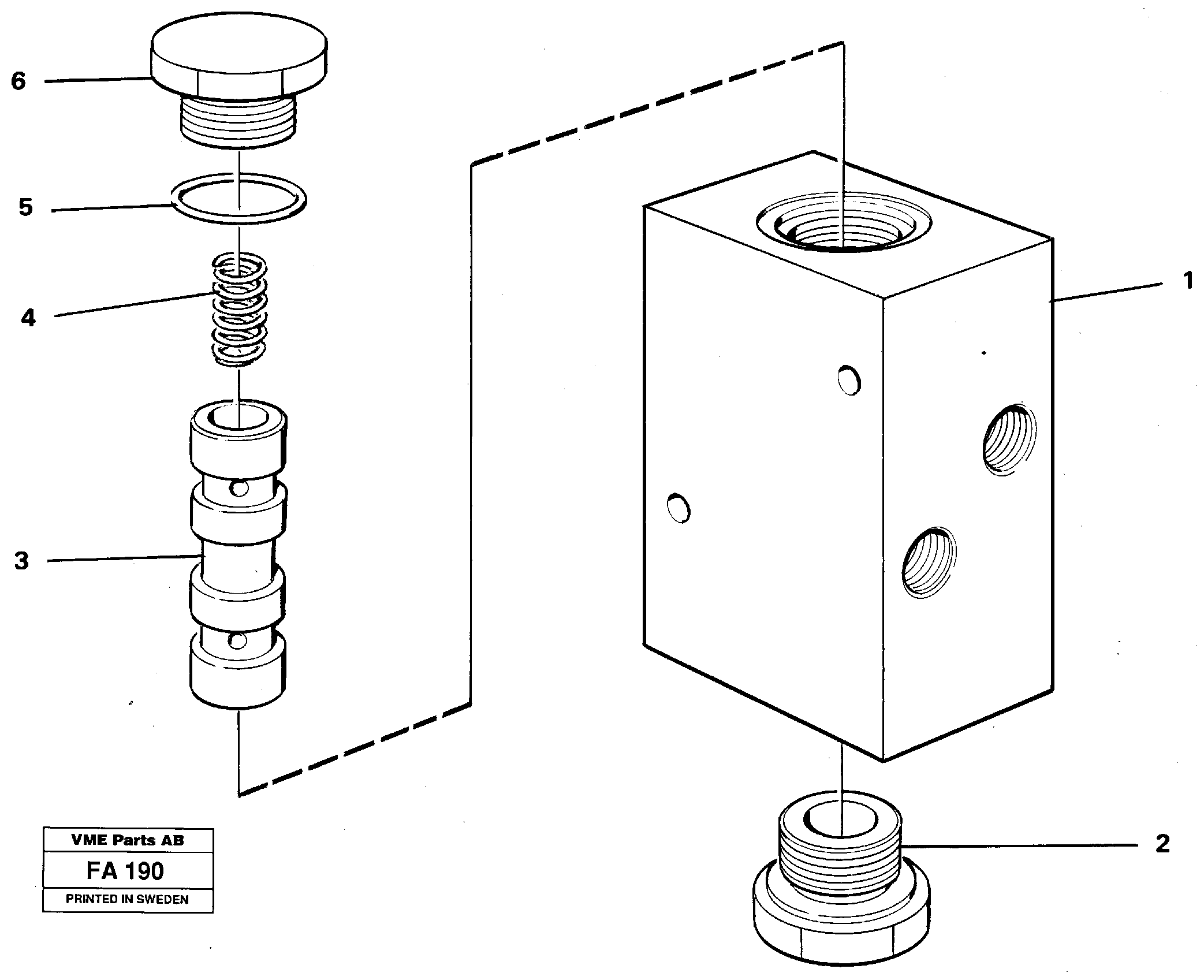 Схема запчастей Volvo EC230B - 6720 High speed valve EC230B ?KERMAN ?KERMAN EC230B