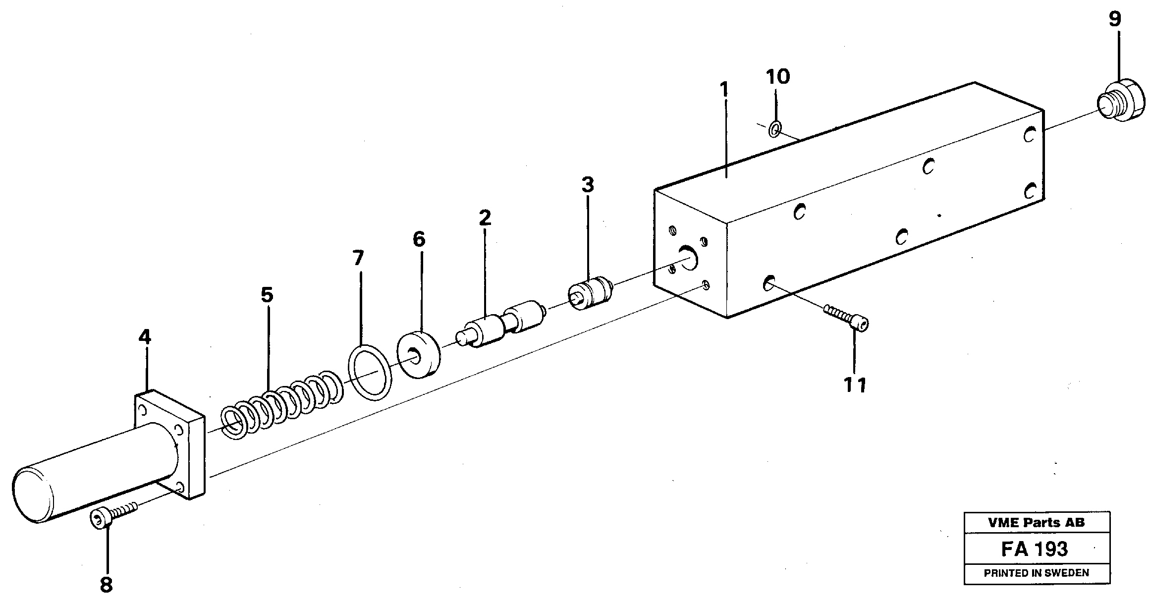 Схема запчастей Volvo EC230B - 6723 Fuel miser valve EC230B ?KERMAN ?KERMAN EC230B