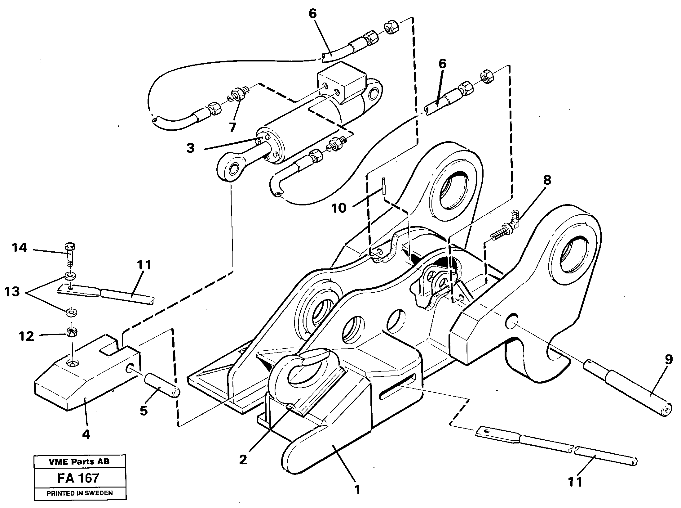 Схема запчастей Volvo EC230B - 26880 Quickfit, hydraulic EC230B ?KERMAN ?KERMAN EC230B