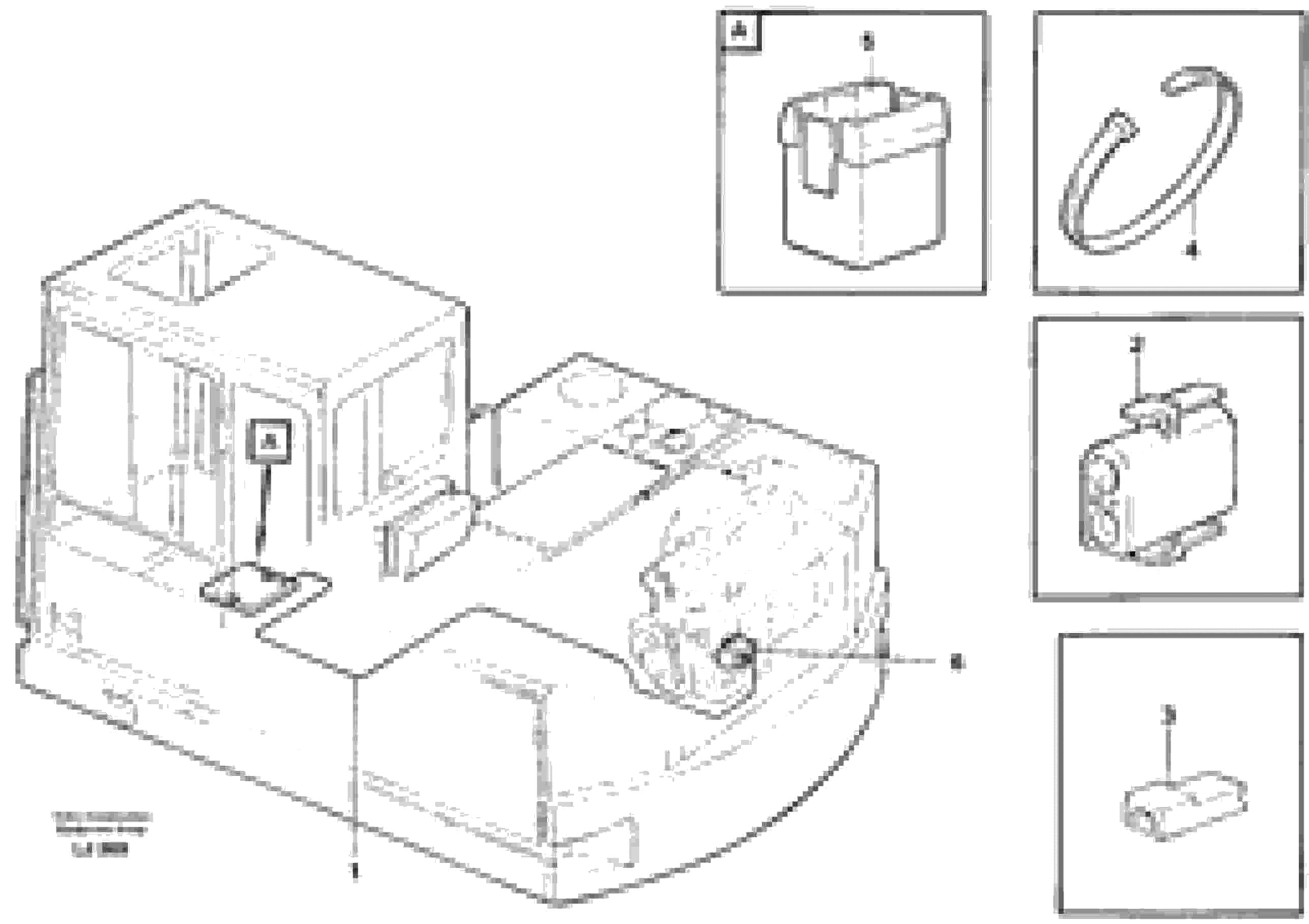 Схема запчастей Volvo EC230B - 46507 Electric installation for Compressor EC230B SER NO 5252-