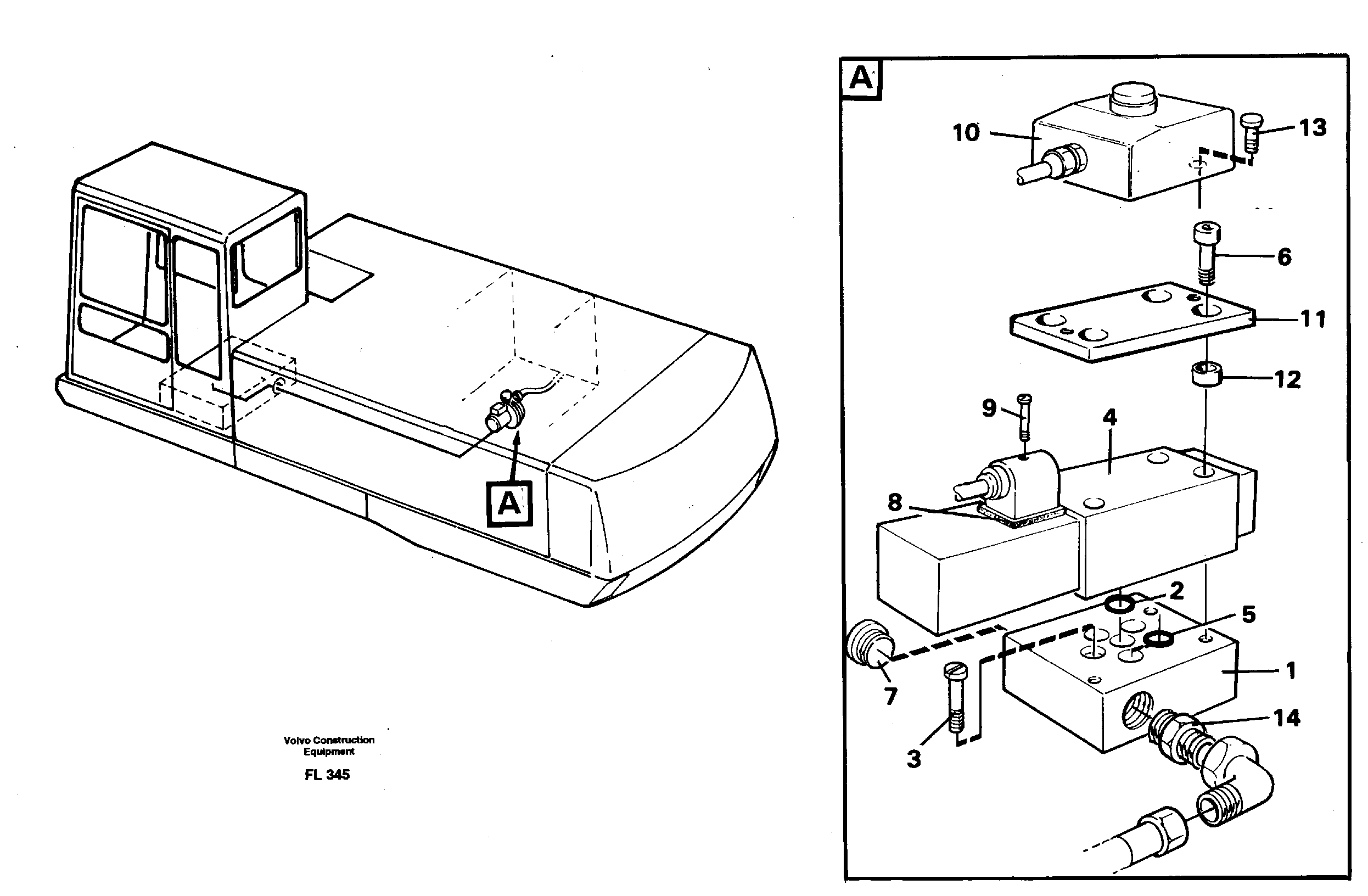 Схема запчастей Volvo EC450 - 34191 Overfilling guard EC450 ?KERMAN ?KERMAN EC450 SER NO - 1781