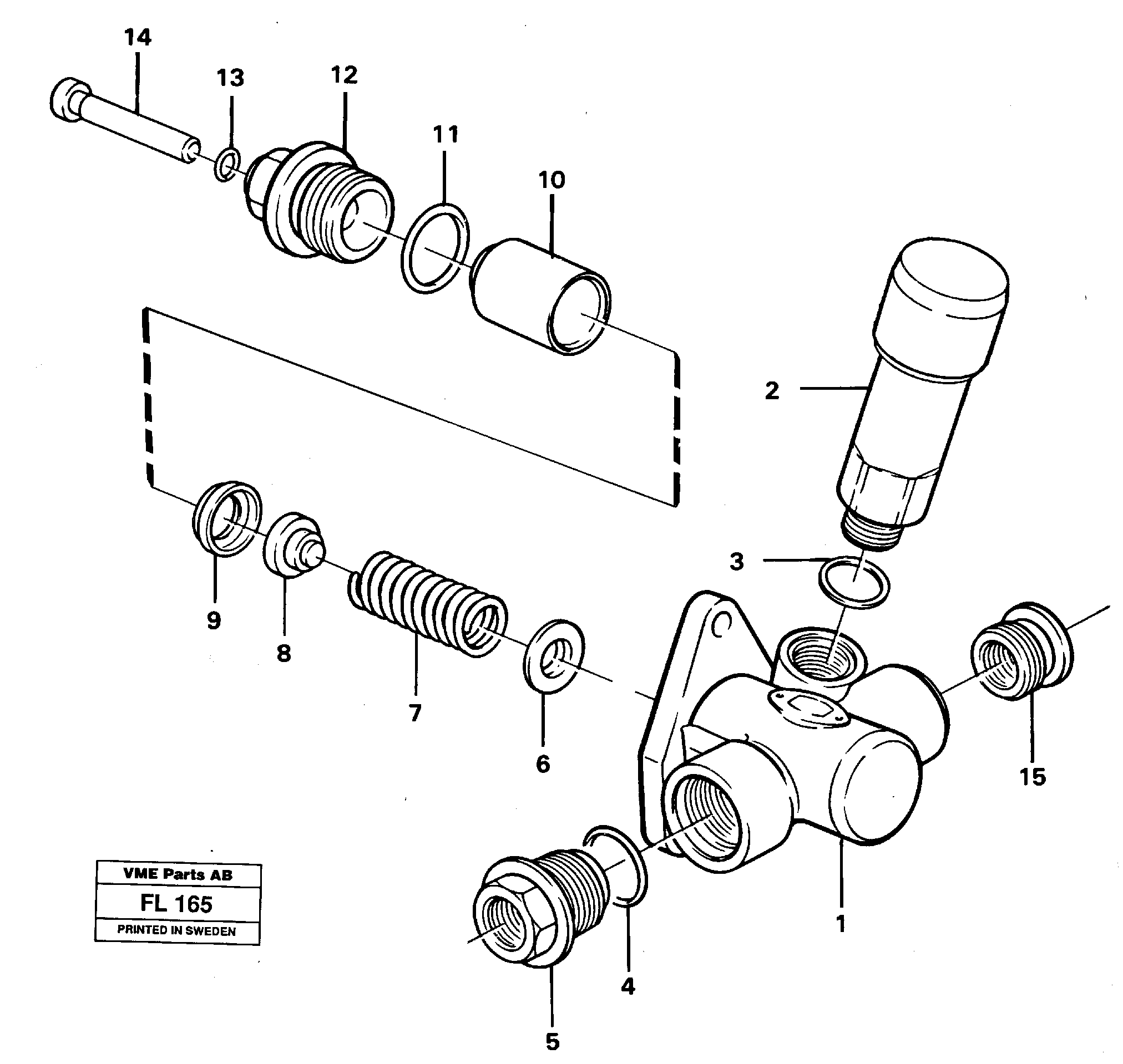 Схема запчастей Volvo EC450 - 100642 Feed pump EC450 ?KERMAN ?KERMAN EC450 SER NO - 1781