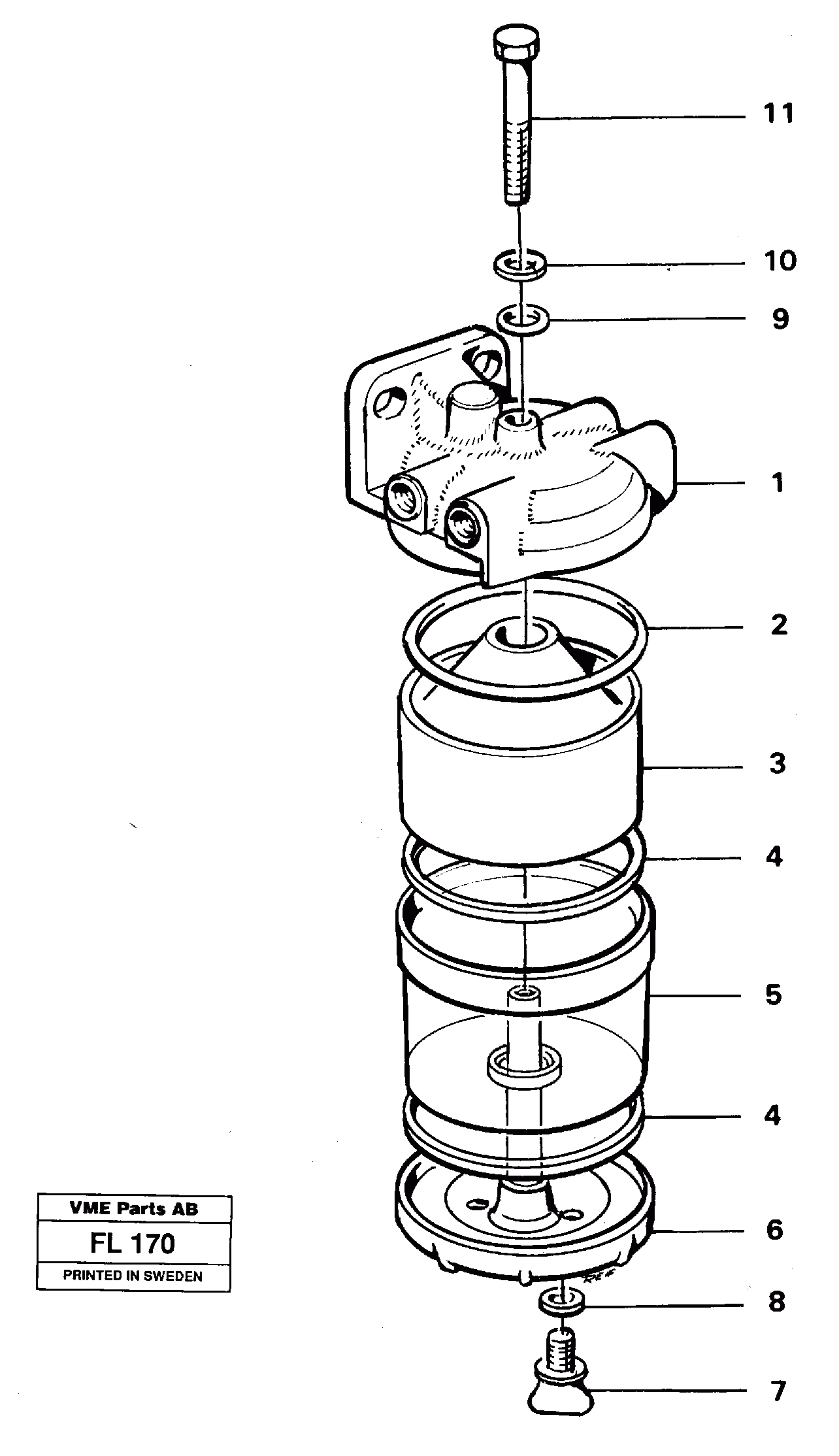 Схема запчастей Volvo EC450 - 35743 Slurry separator EC450 ?KERMAN ?KERMAN EC450 SER NO - 1781