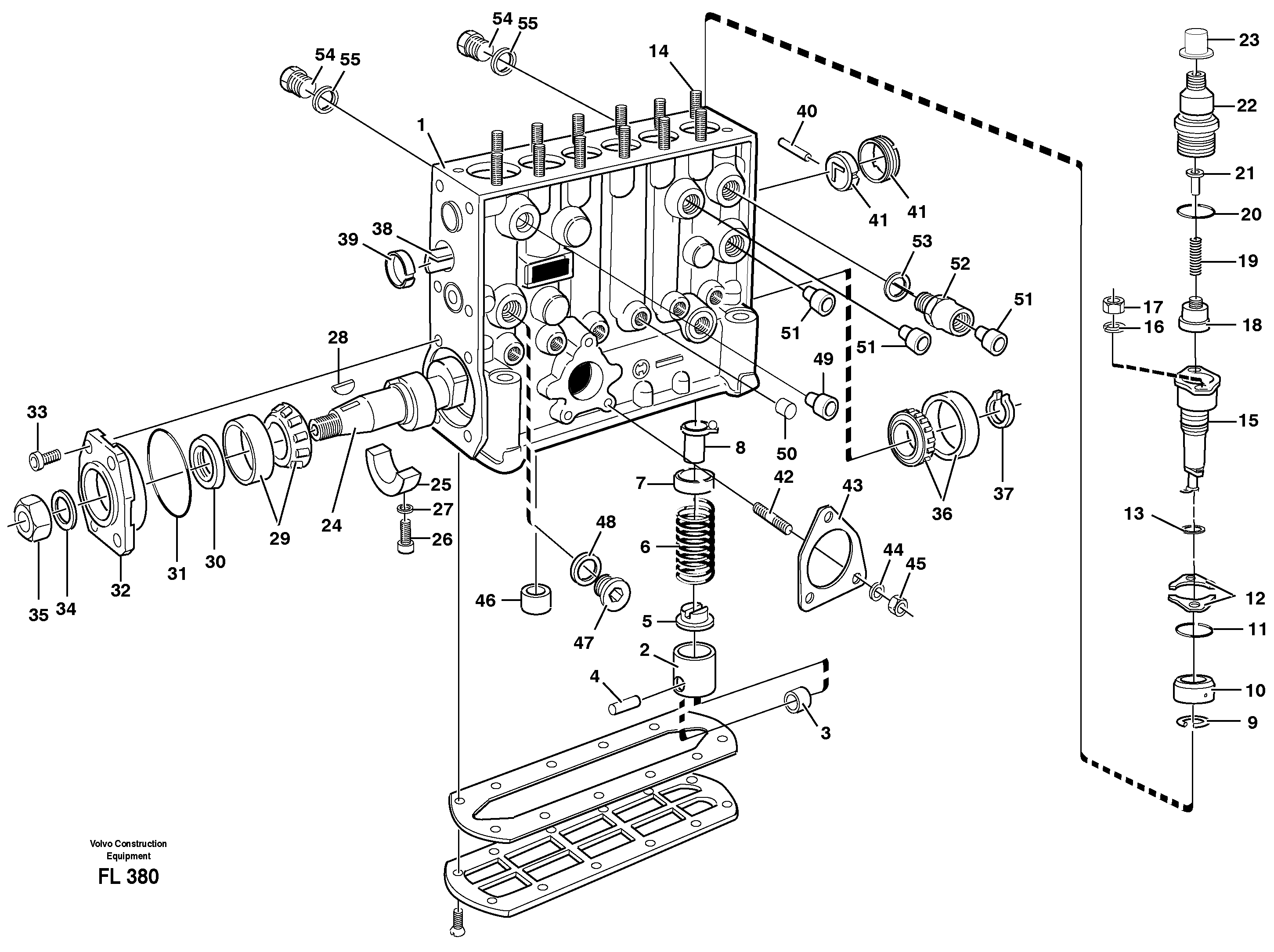 Схема запчастей Volvo EC450 - 89100 Насос EC450 ?KERMAN ?KERMAN EC450 SER NO - 1781