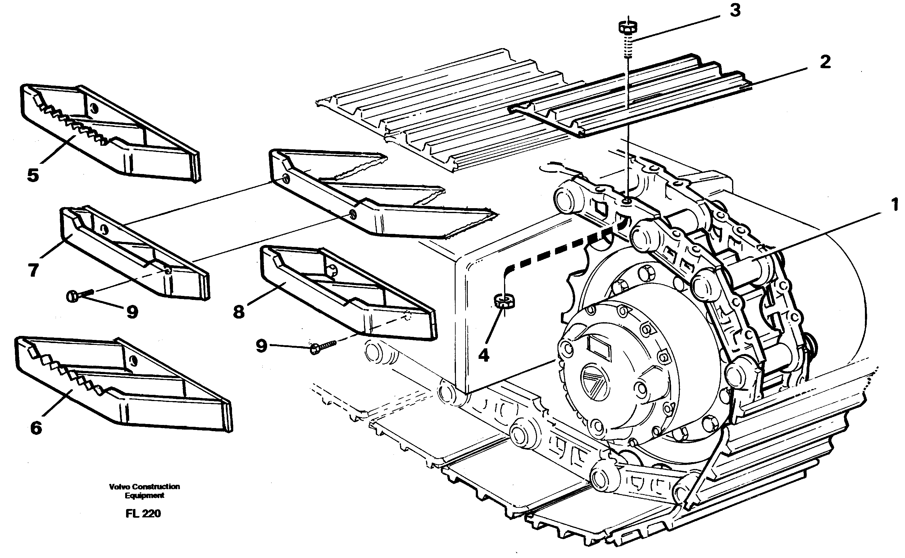 Схема запчастей Volvo EC450 - 34627 Crawler track EC450 ?KERMAN ?KERMAN EC450 SER NO - 1781