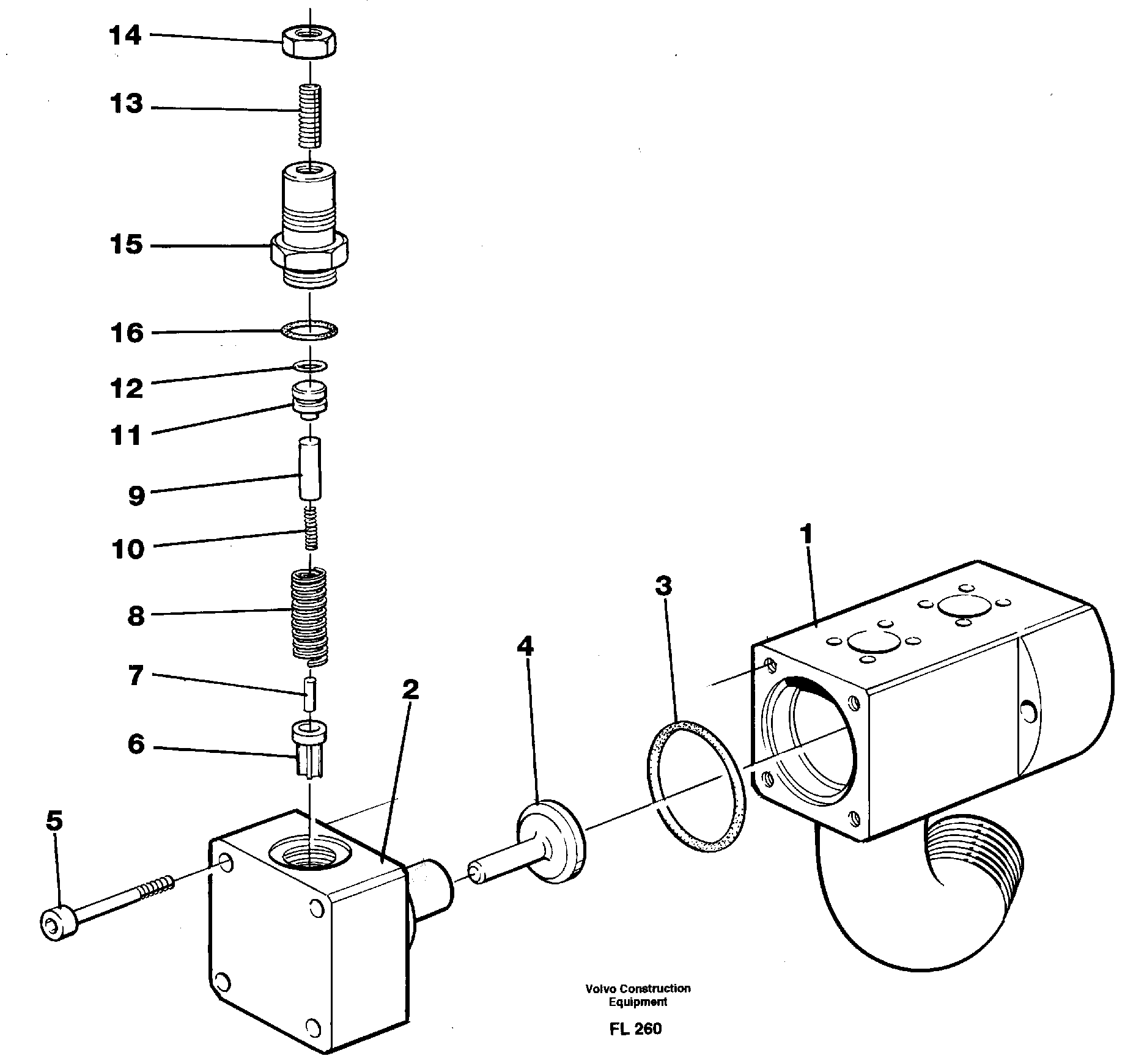 Схема запчастей Volvo EC450 - 33694 Shunt valve EC450 ?KERMAN ?KERMAN EC450 SER NO - 1781