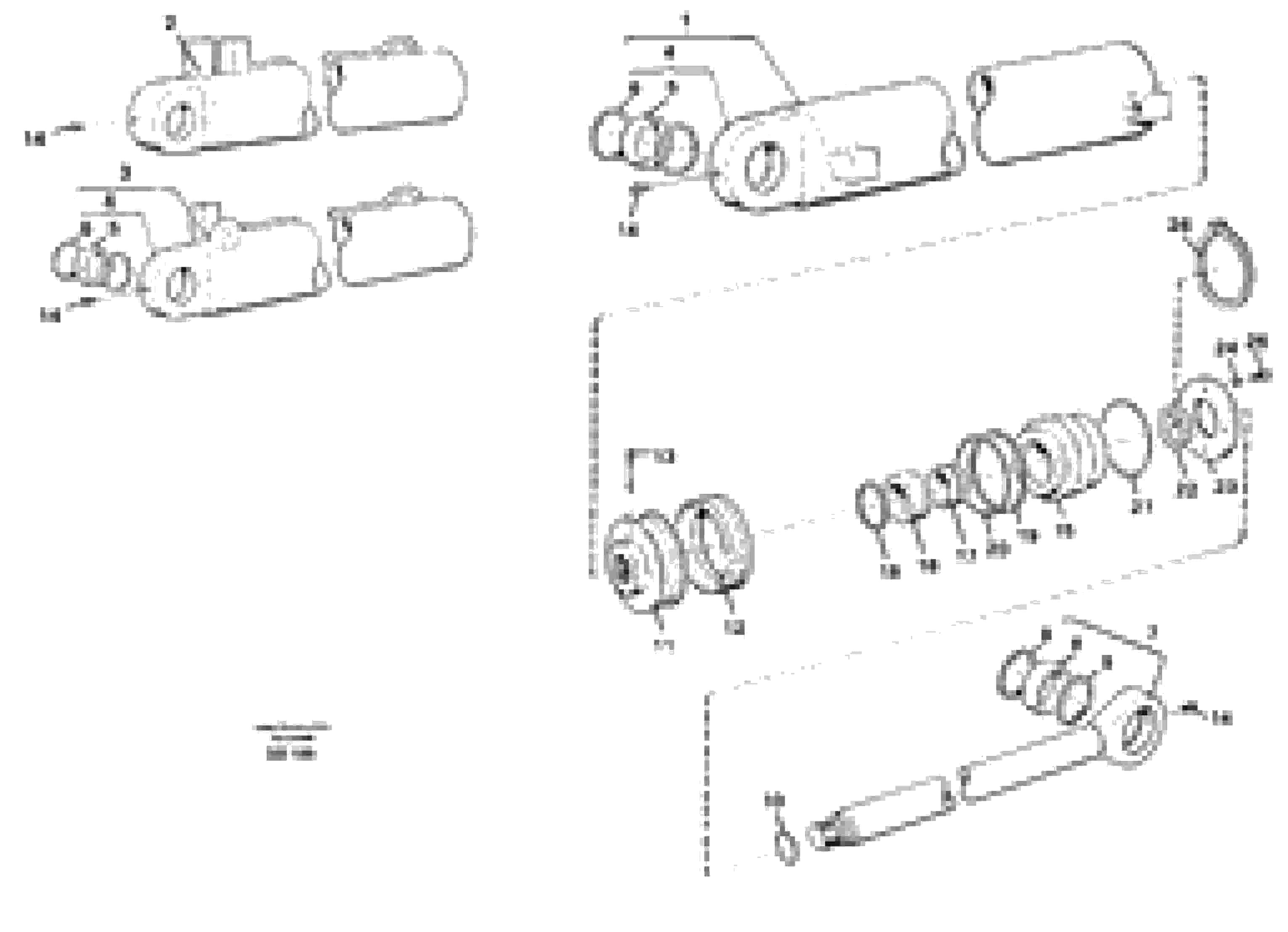 Схема запчастей Volvo EW130C - 39757 Гидроцилиндр ATTACHMENTS ATTACHMENTS BUCKETS