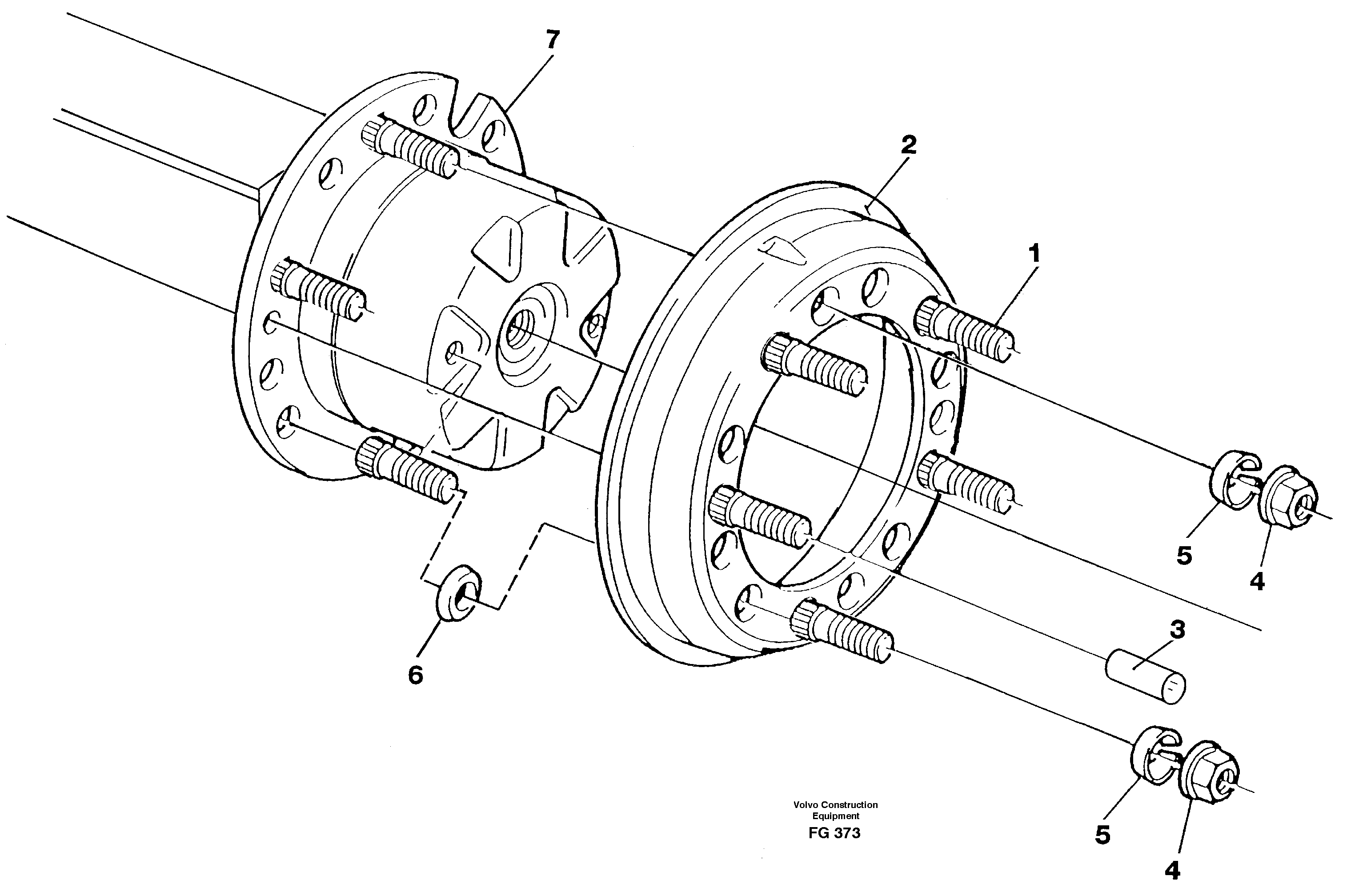 Схема запчастей Volvo EW130C - 31336 Widening ring EW130C ?KERMAN ?KERMAN EW130C SER NO - 583