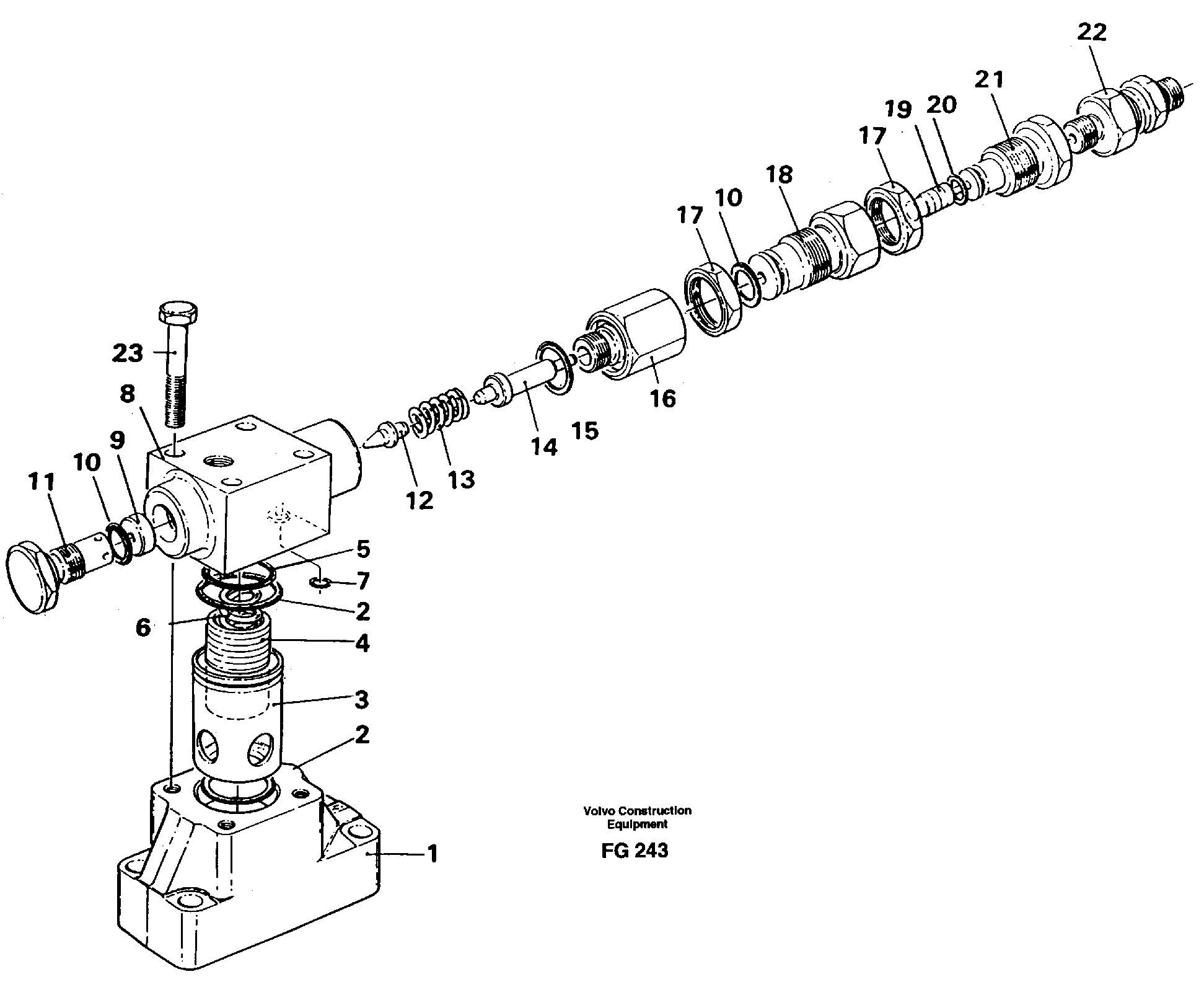 Схема запчастей Volvo EW130C - 5679 Pressure limiting valve EW130C ?KERMAN ?KERMAN EW130C SER NO - 583