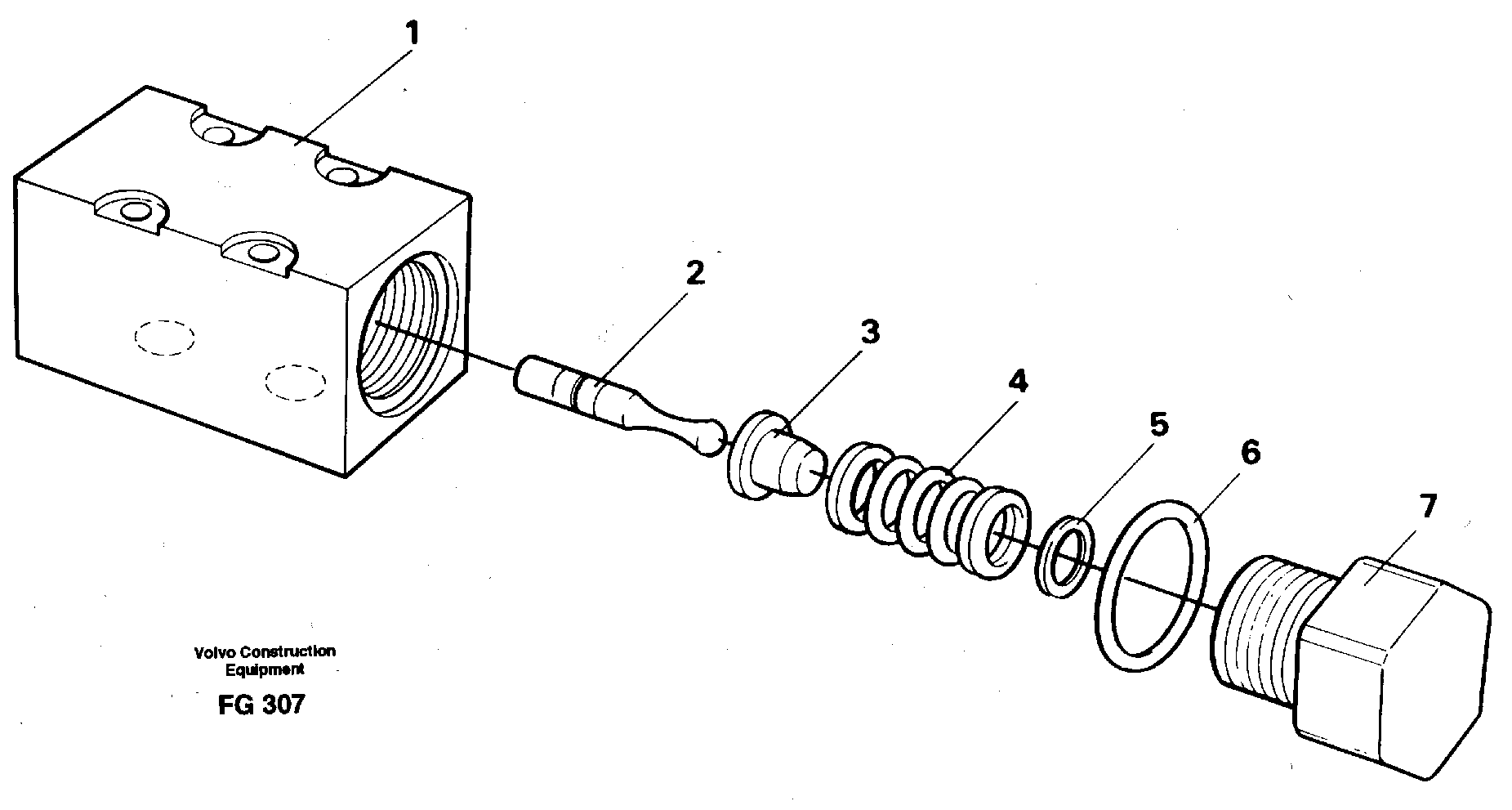 Схема запчастей Volvo EW130C - 22248 Pressure limiting valve EW130C ?KERMAN ?KERMAN EW130C SER NO - 583