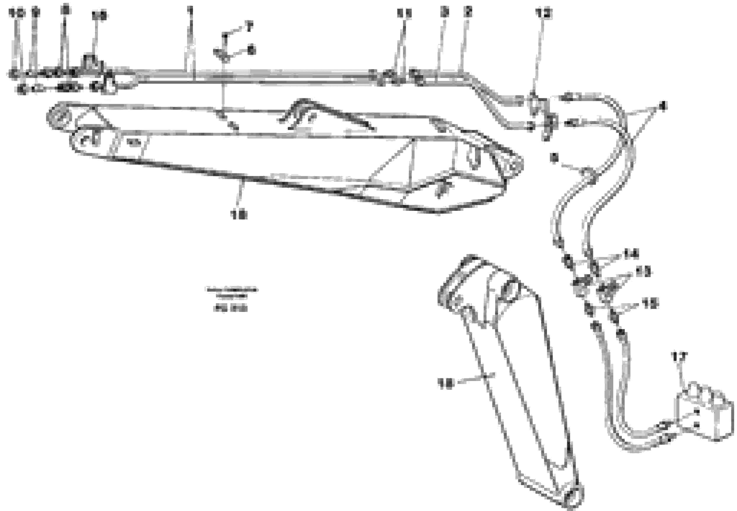 Схема запчастей Volvo EW130C - 5776 Slope/grab bucket equipment, adjustable boom 4.62m EW130C ?KERMAN ?KERMAN EW130C SER NO - 583