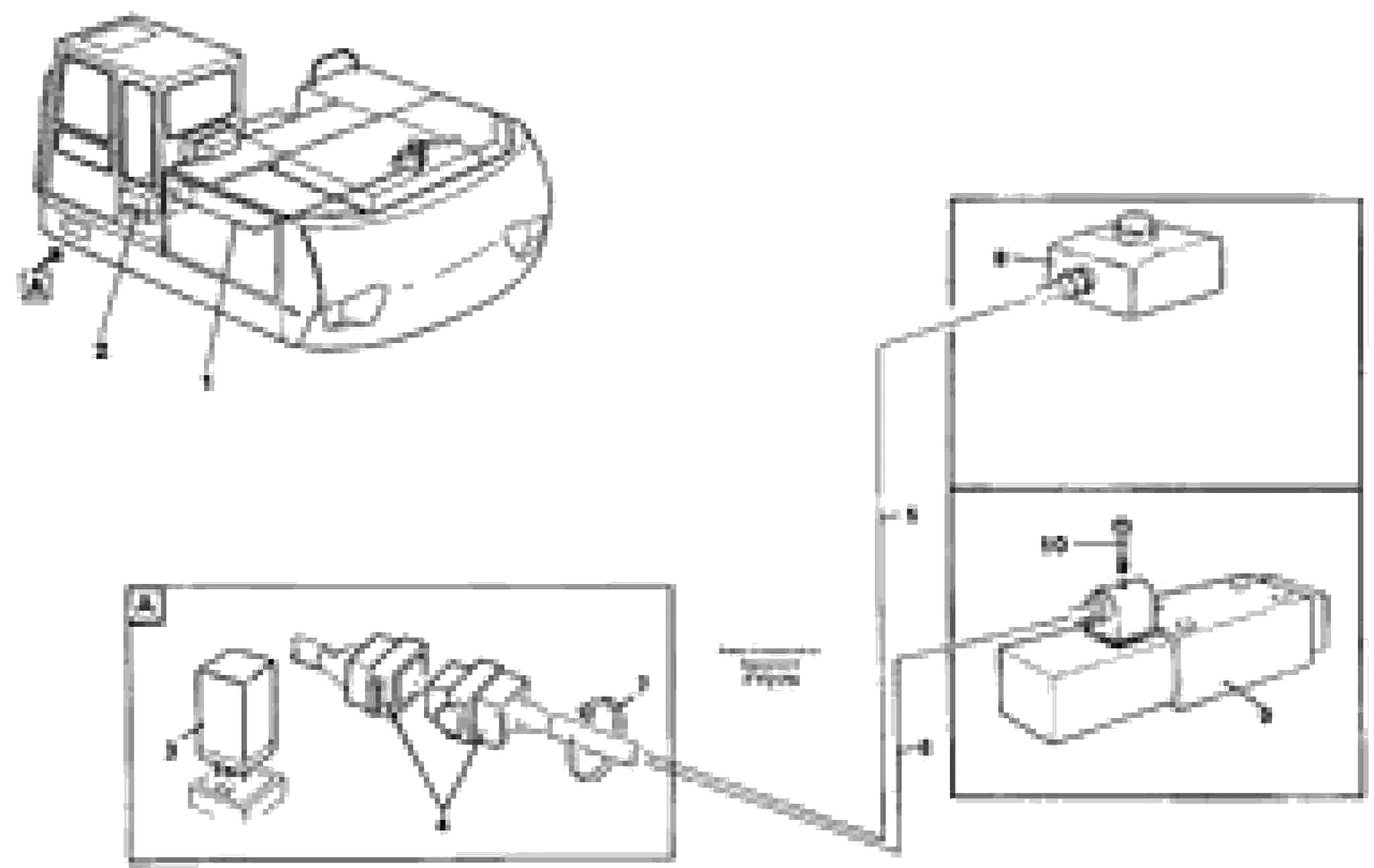 Схема запчастей Volvo EW130C - 15513 Electric installation, overfilling protection EW130C SER NO 584-